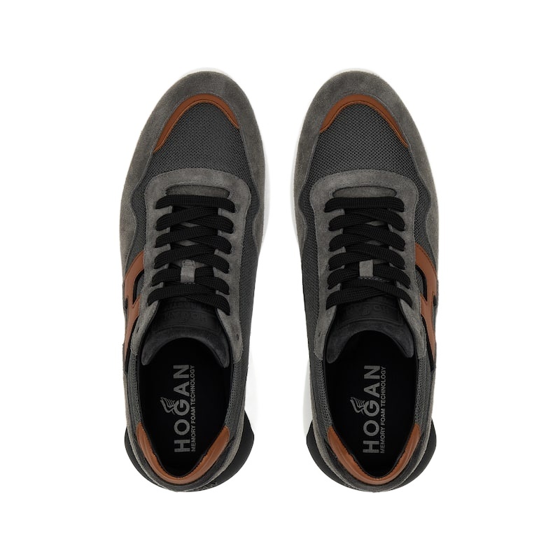 Hogan Interactive 3 Lace-up Sneakers In Black