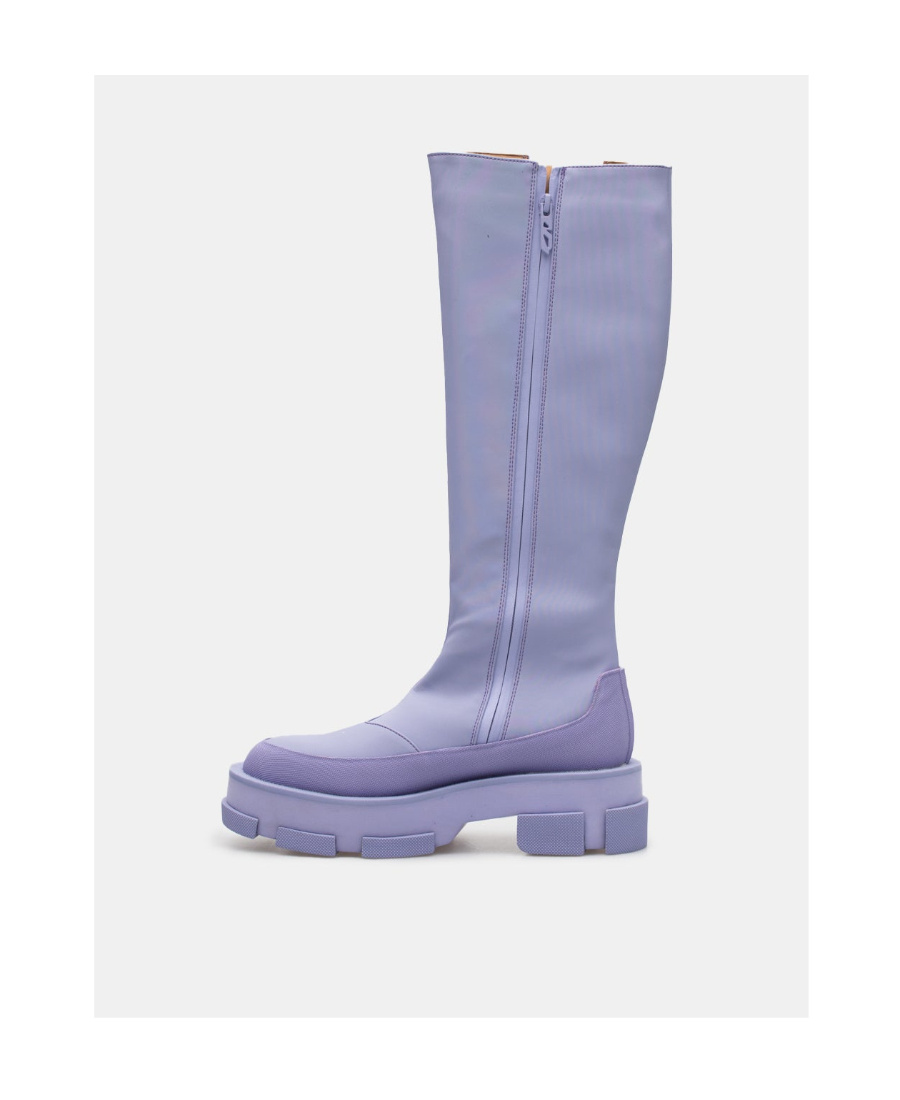 Both High Boots In Purple