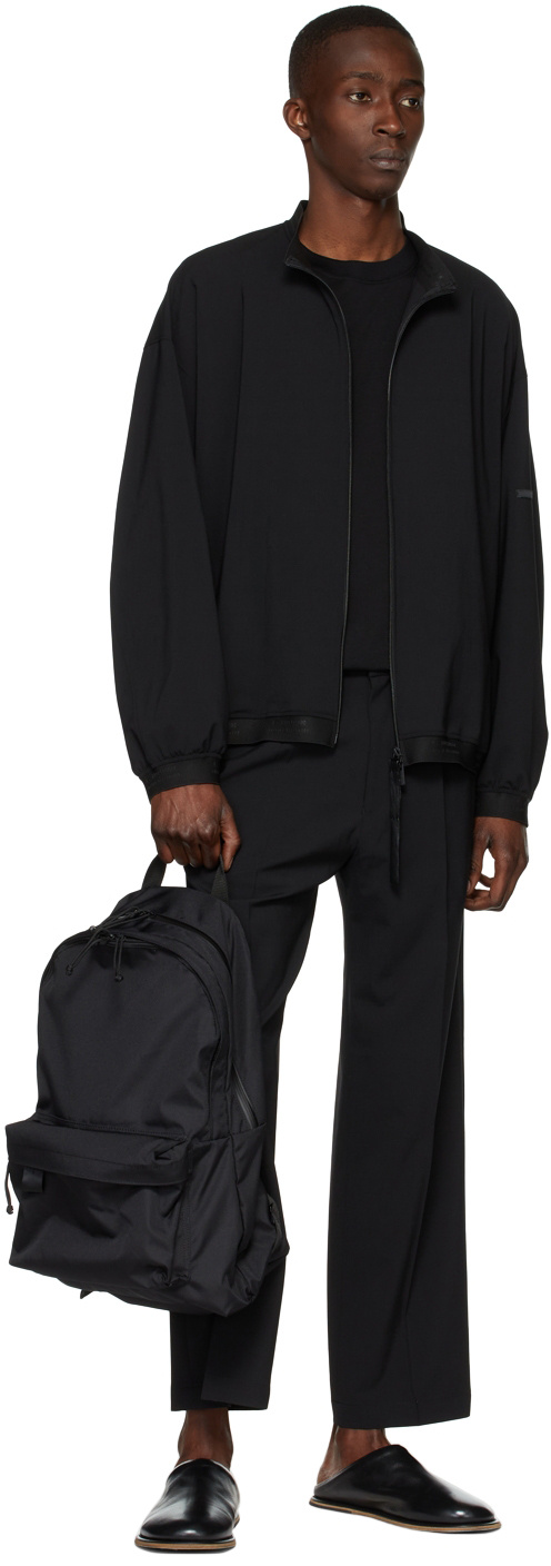 N.hoolywood N. Hoolywood X Porter Co-branded Logo Backpack In Black