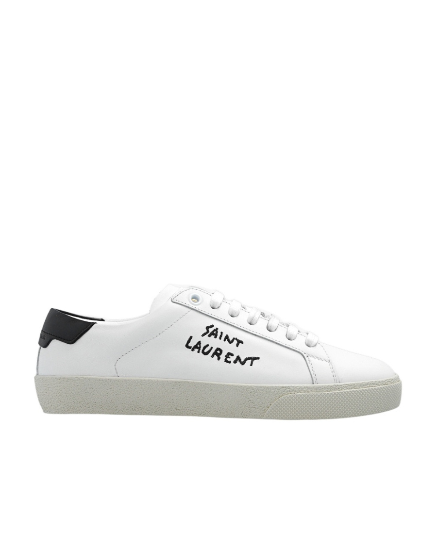 Saint Laurent Our Legacy Leather Jacket In White