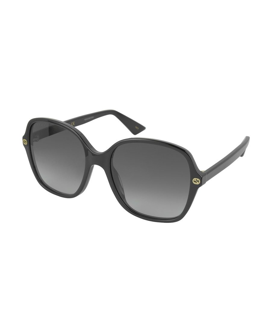 Gucci Oversized Square Frame Sunglasses In Black