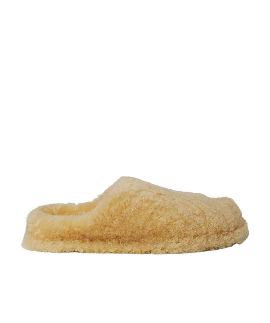 JIL SANDER SHEARLING SLIPPERS