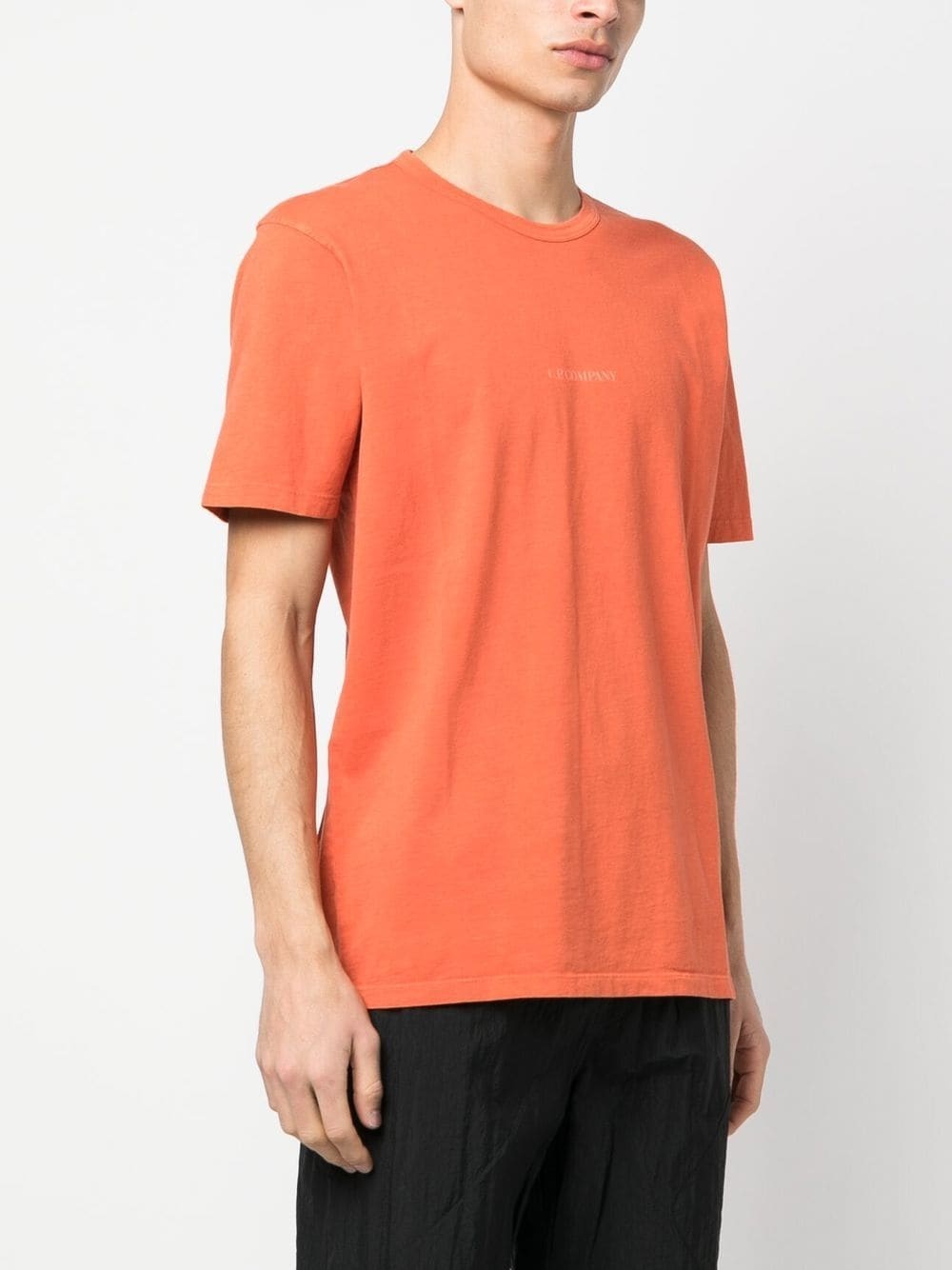C.p. Company C.p.company T Shirts Short Sleeve In Orange