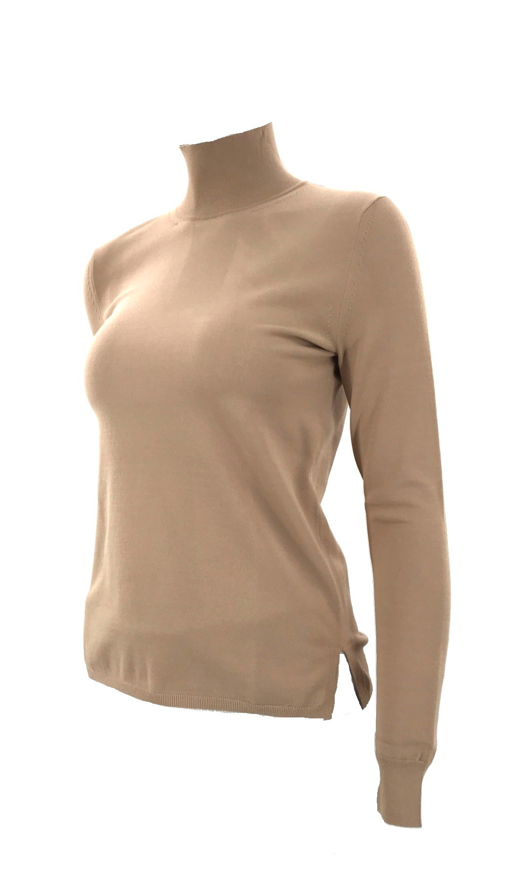 Max Mara Long-sleeved Sweater In Brown