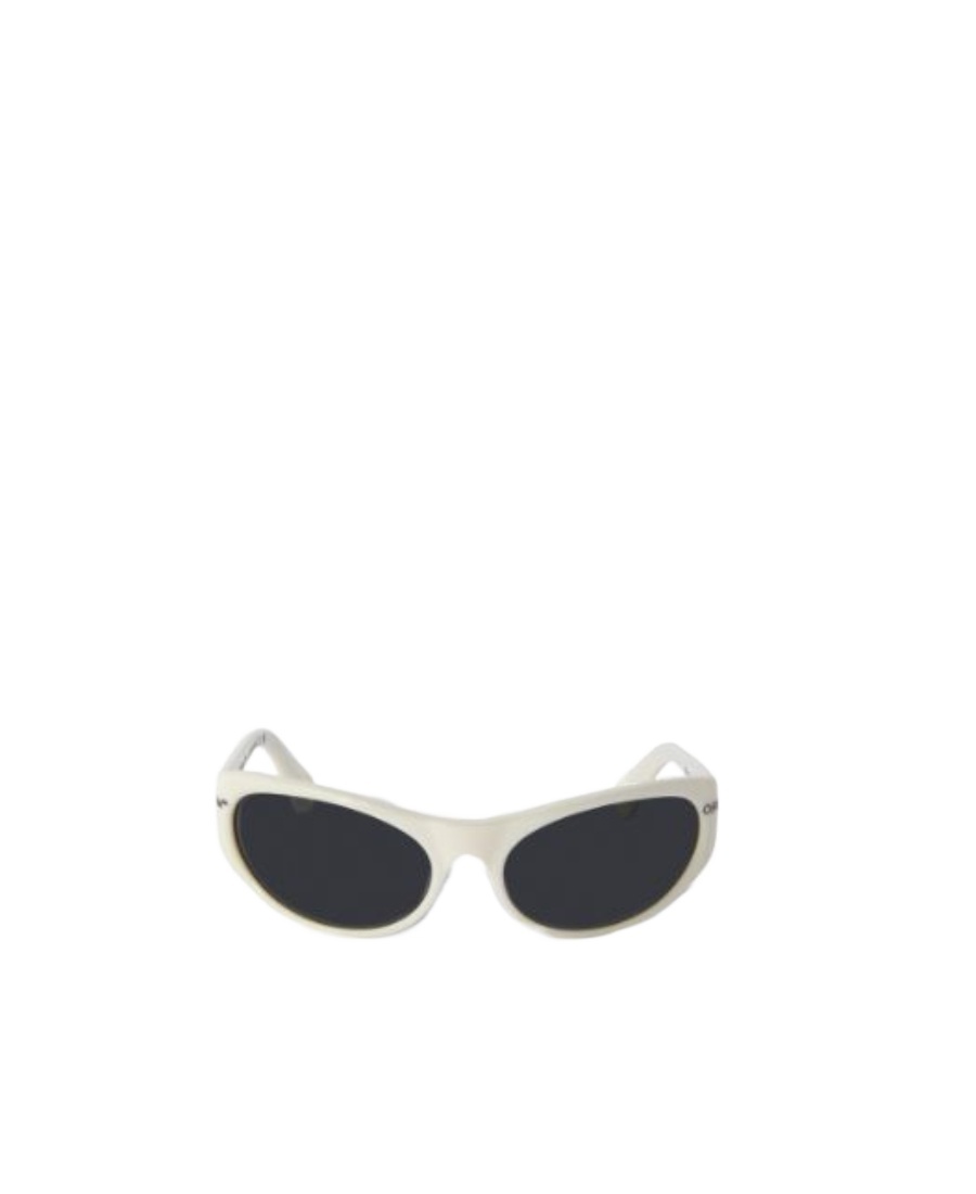 Off-white Napoli Round-frame Sunglasses In Black