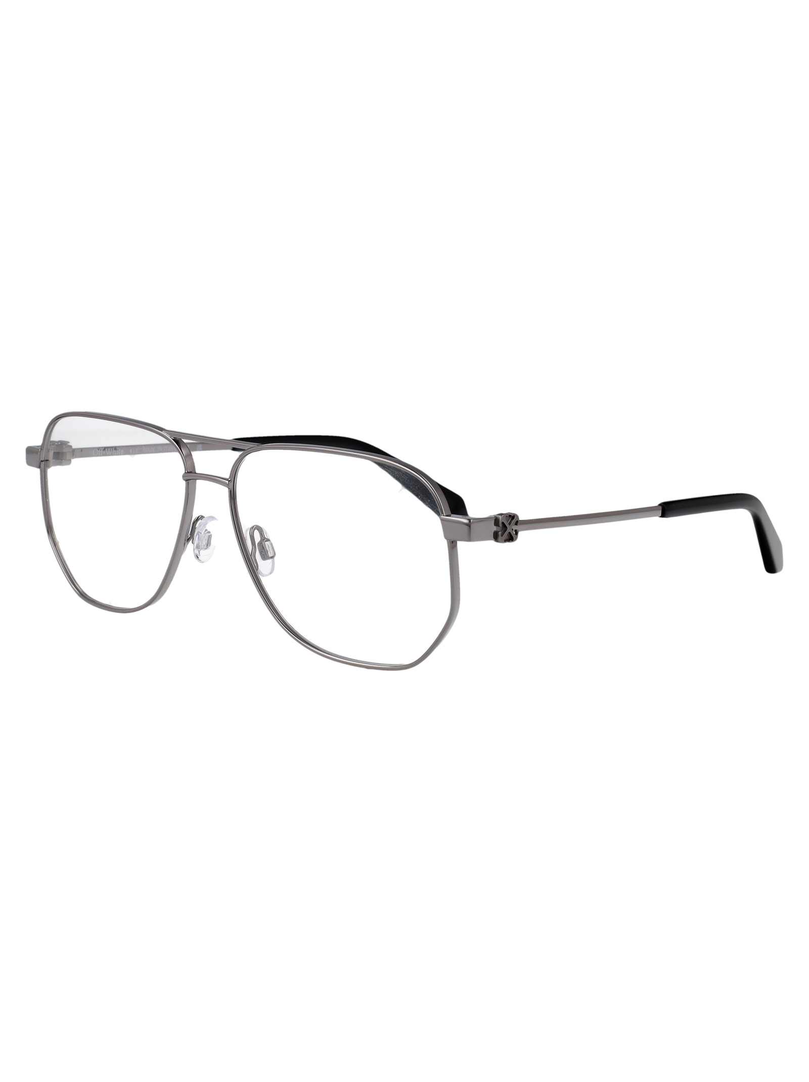 Off-white Full Frame Plain Mirror In White