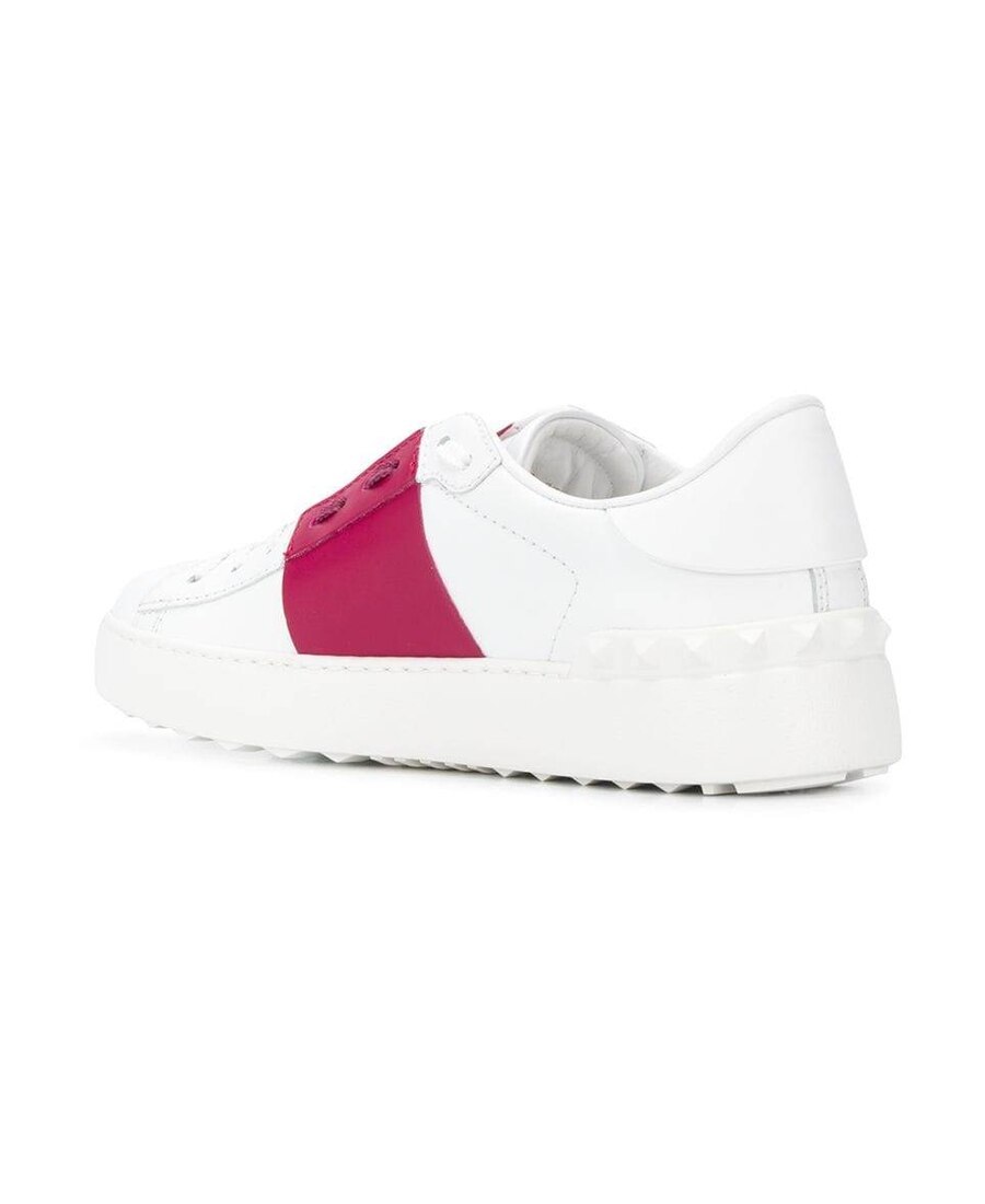 Valentino Open Sneakers In White
