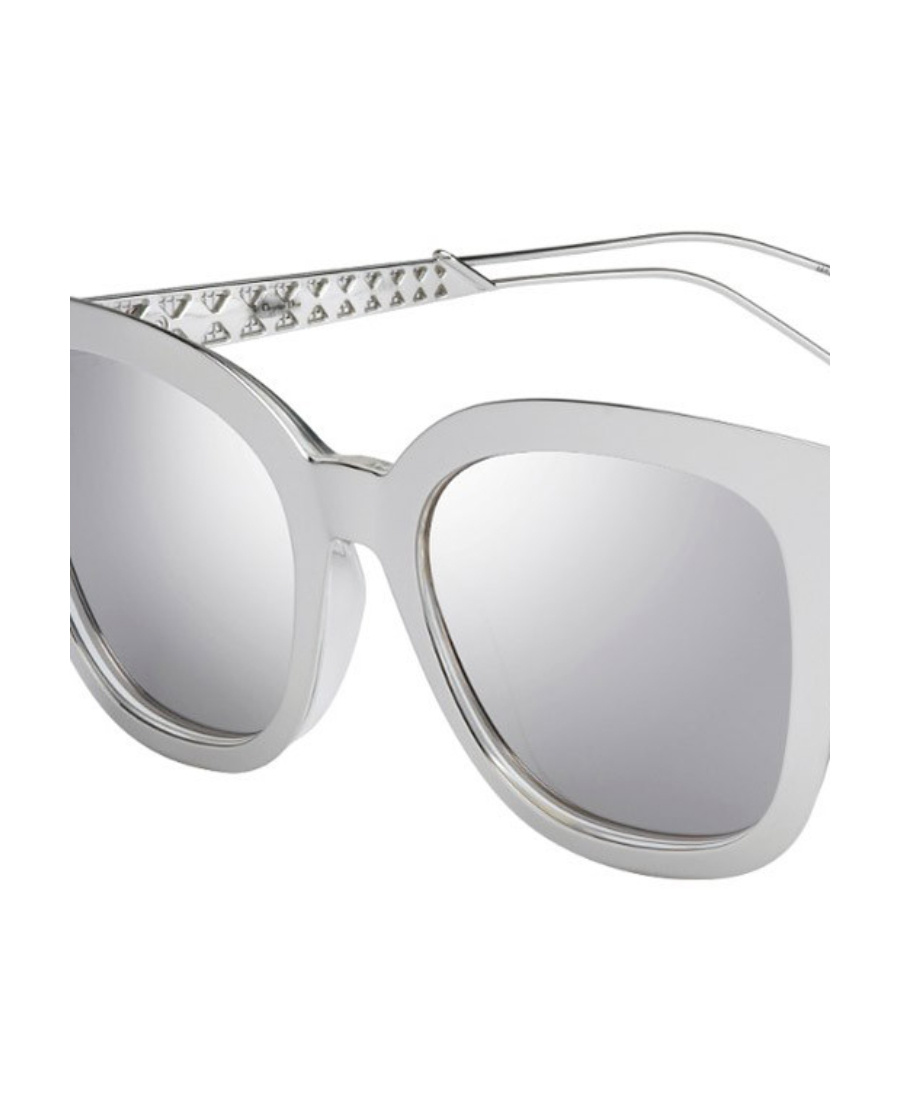 Dior Logo Sunglasses In White
