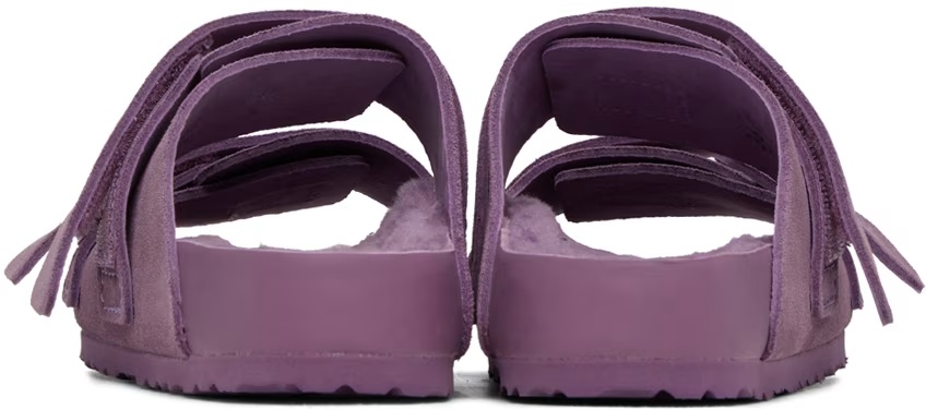 Tekla Purple Birkenstock Edition Uji Sandals In Purple