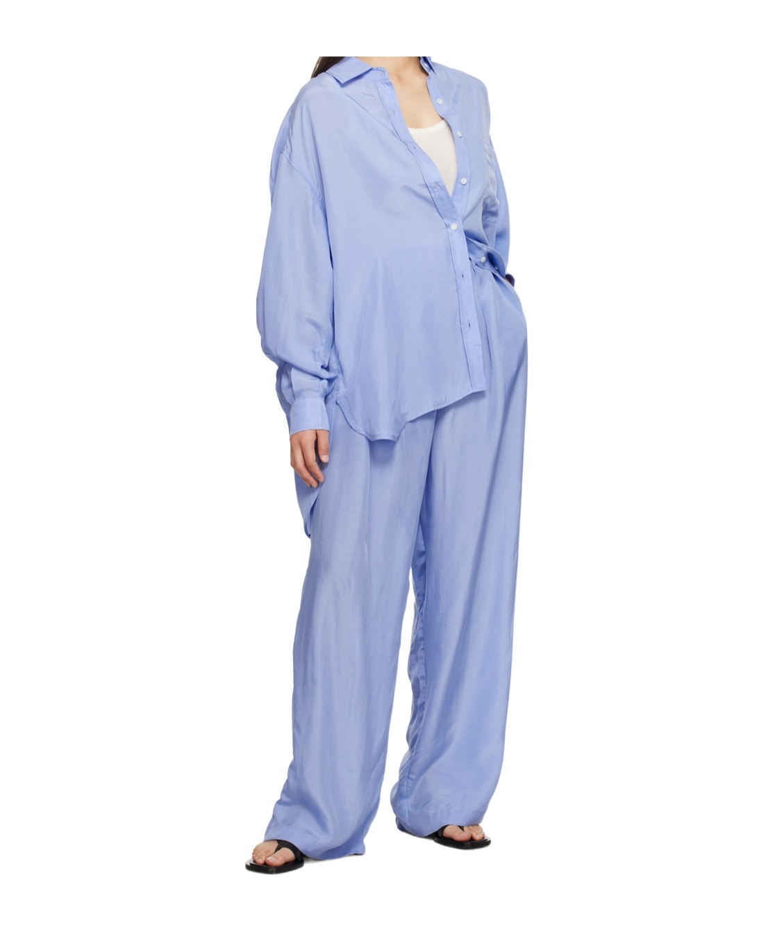 THE FRANKIE SHOP GEORGIA LONG-SLEEVE SHIRT