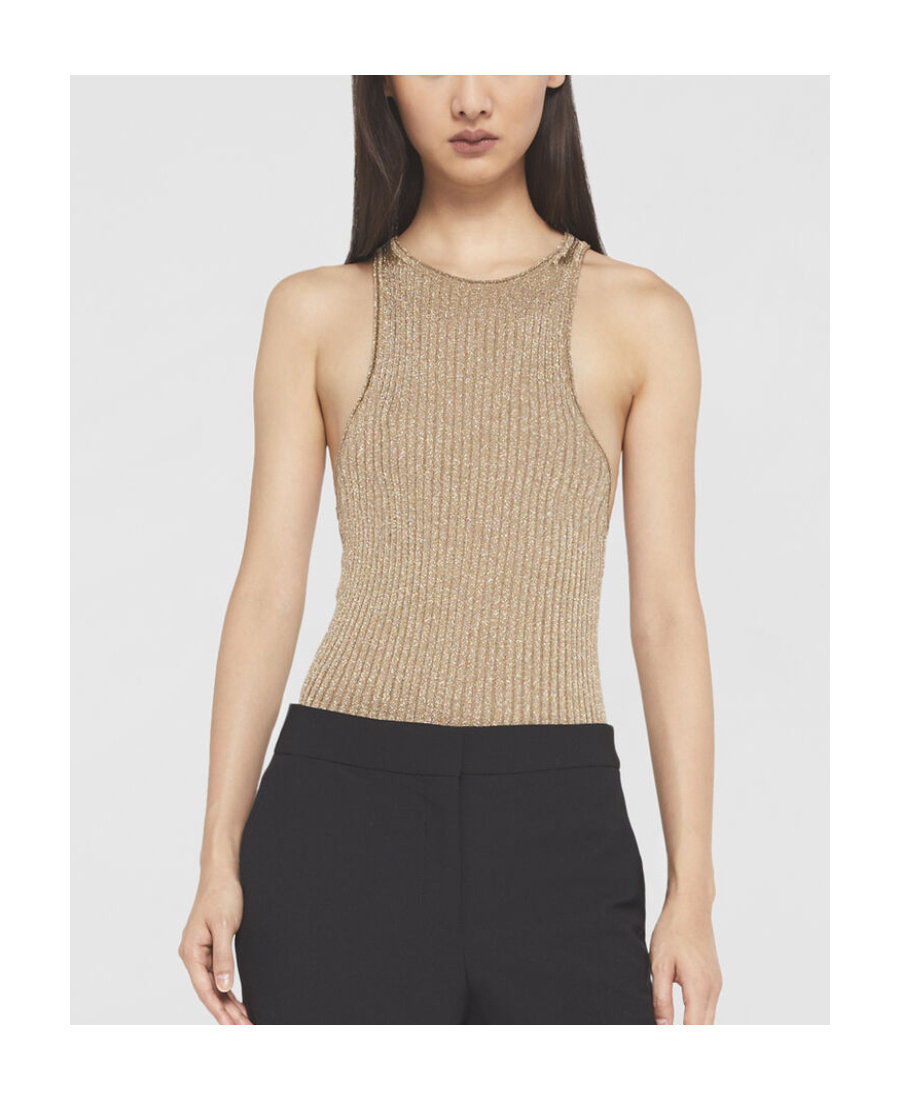 Shop Stella Mccartney I-vest Sweater In Brown