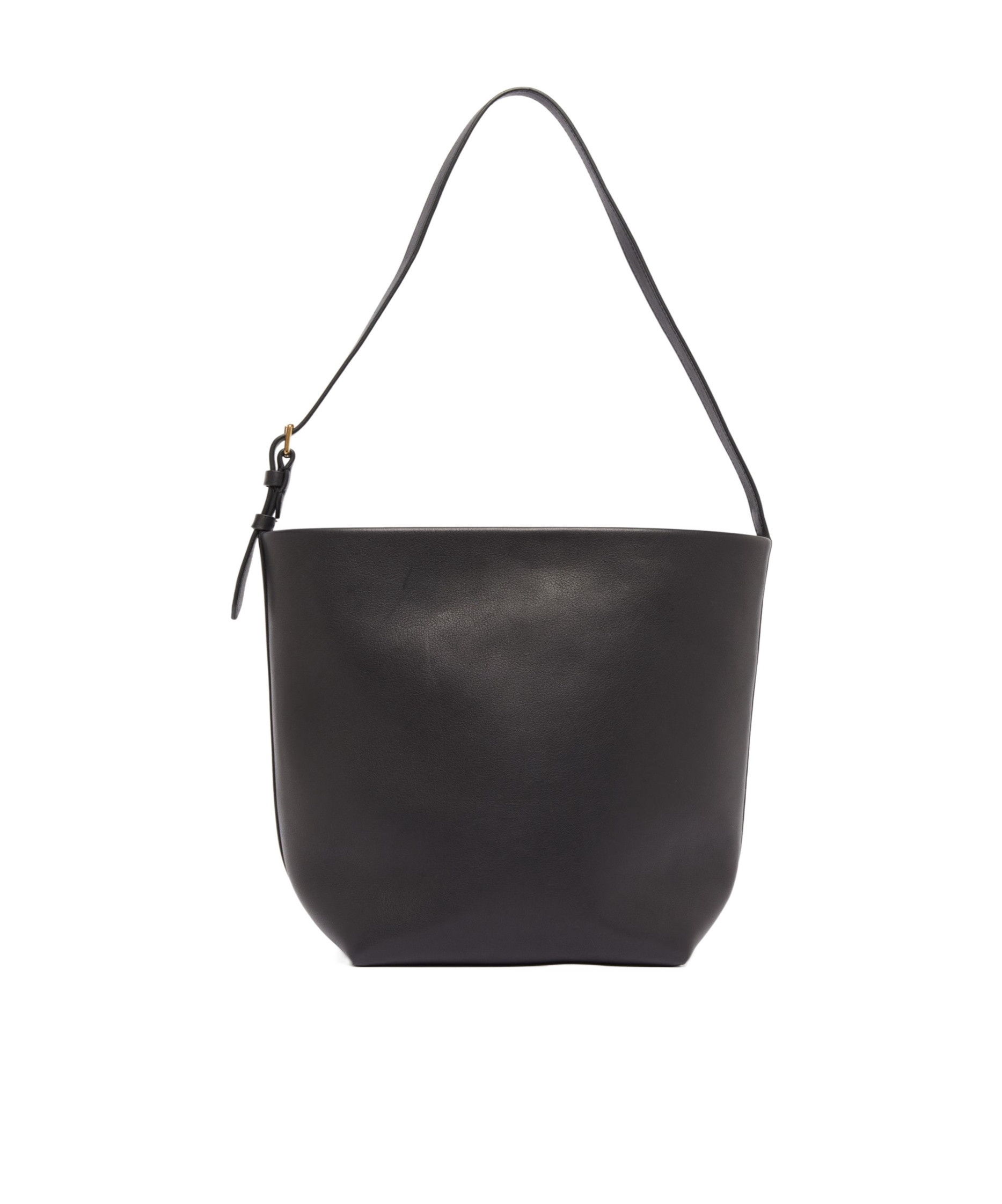 The Row Medium N/s Park Slim Shoulder Strap Handbag In Black