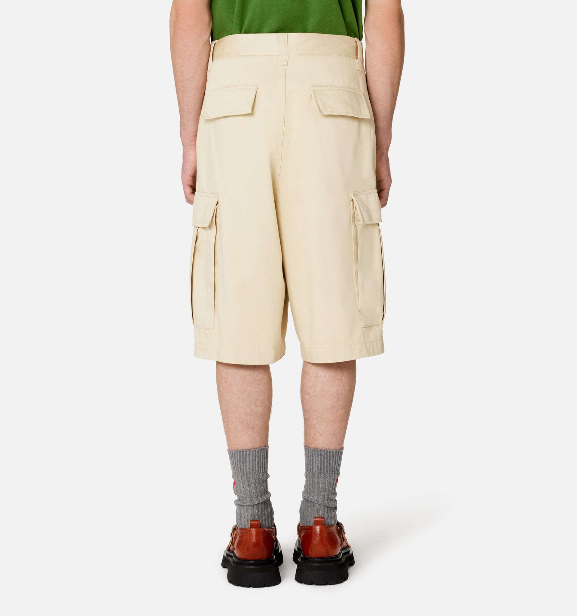 Ami Alexandre Mattiussi Cargo-shorts Mit Geradem Bein In Nude