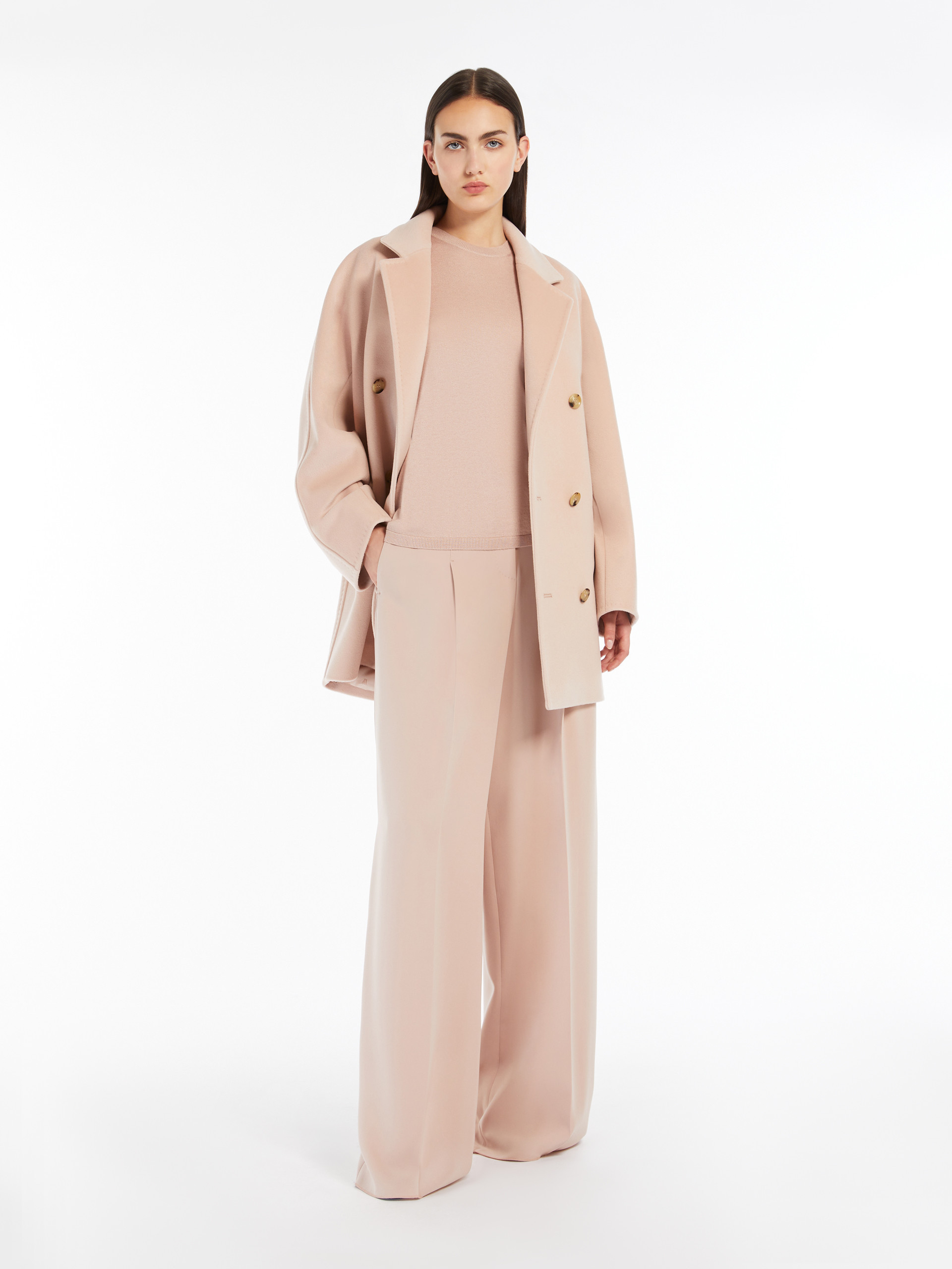 Max Mara Maxmara Warren Sweater Powder In Nude