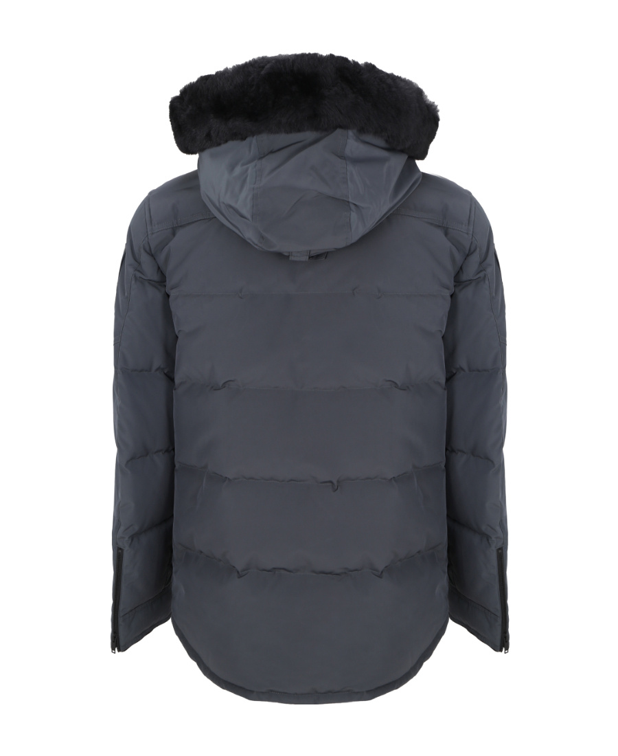 Moose Knuckles Giacca Round Island Padded Jacket In Black