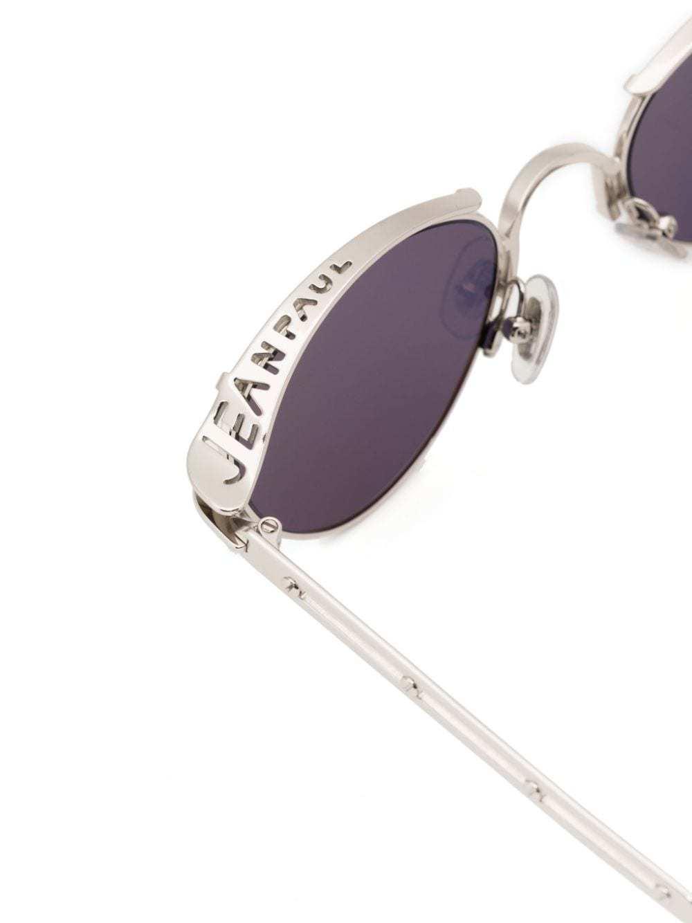 Jean Paul Gaultier Round-frame Sunglasses In Gray