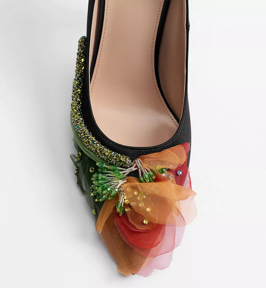 Dior Wing Pump In Black