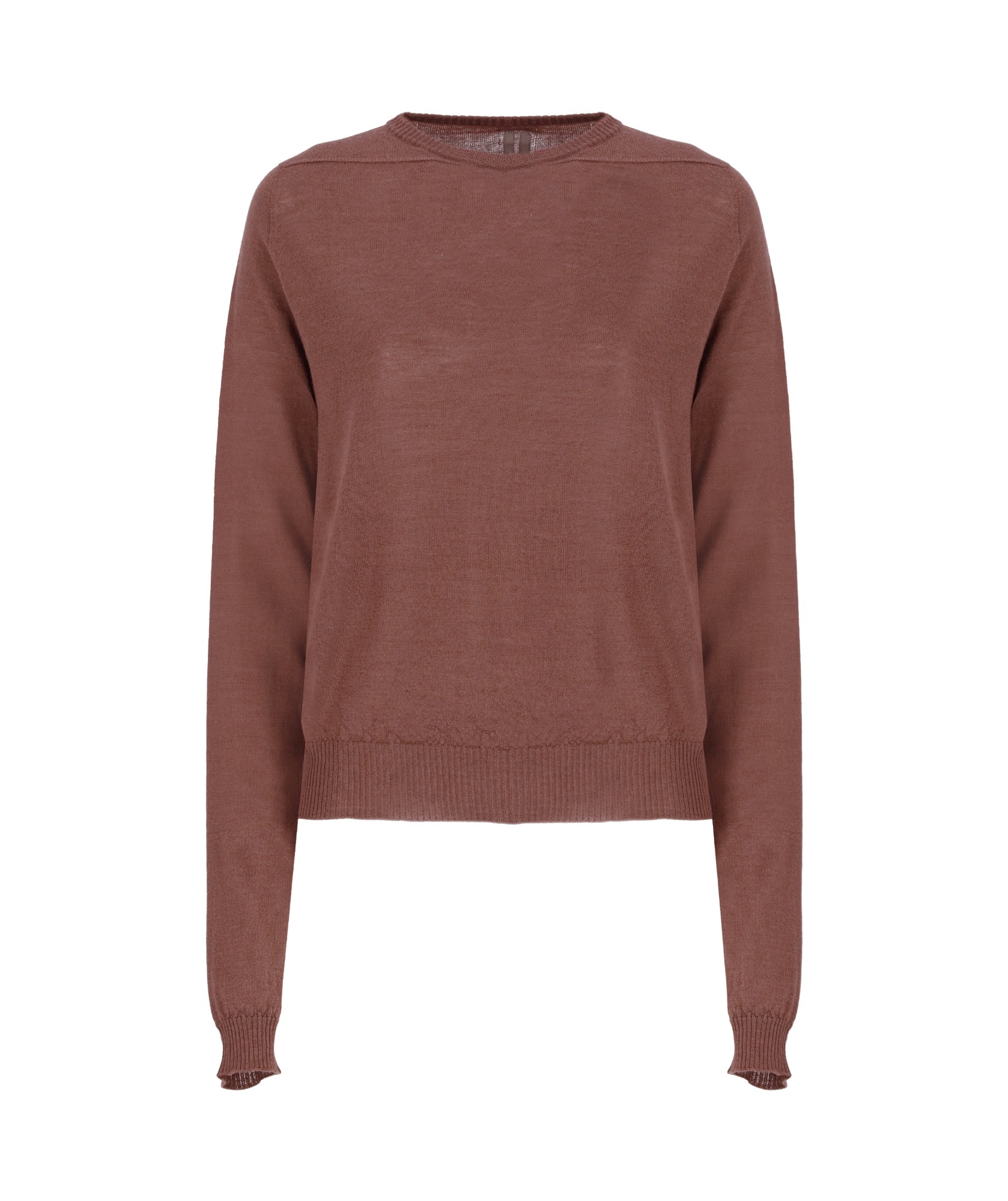 Rick Owens Biker Level Sweater In Red