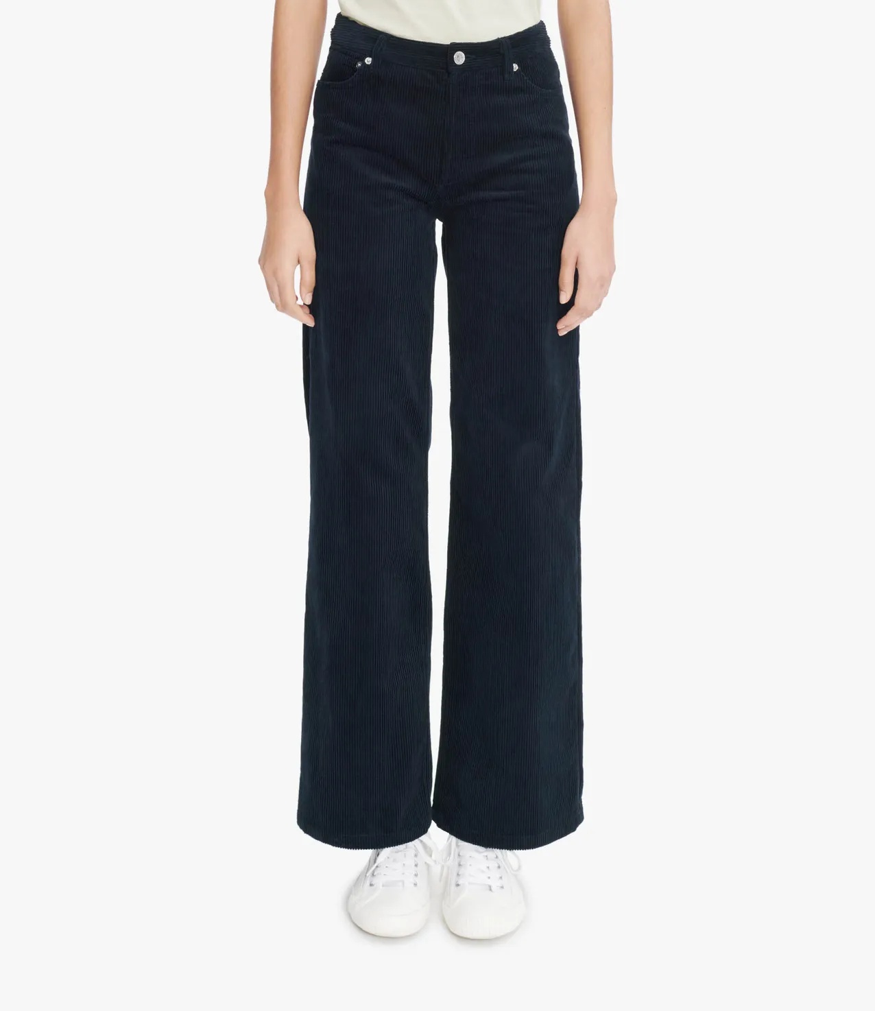 Apc Elisabeth Trousers In Black
