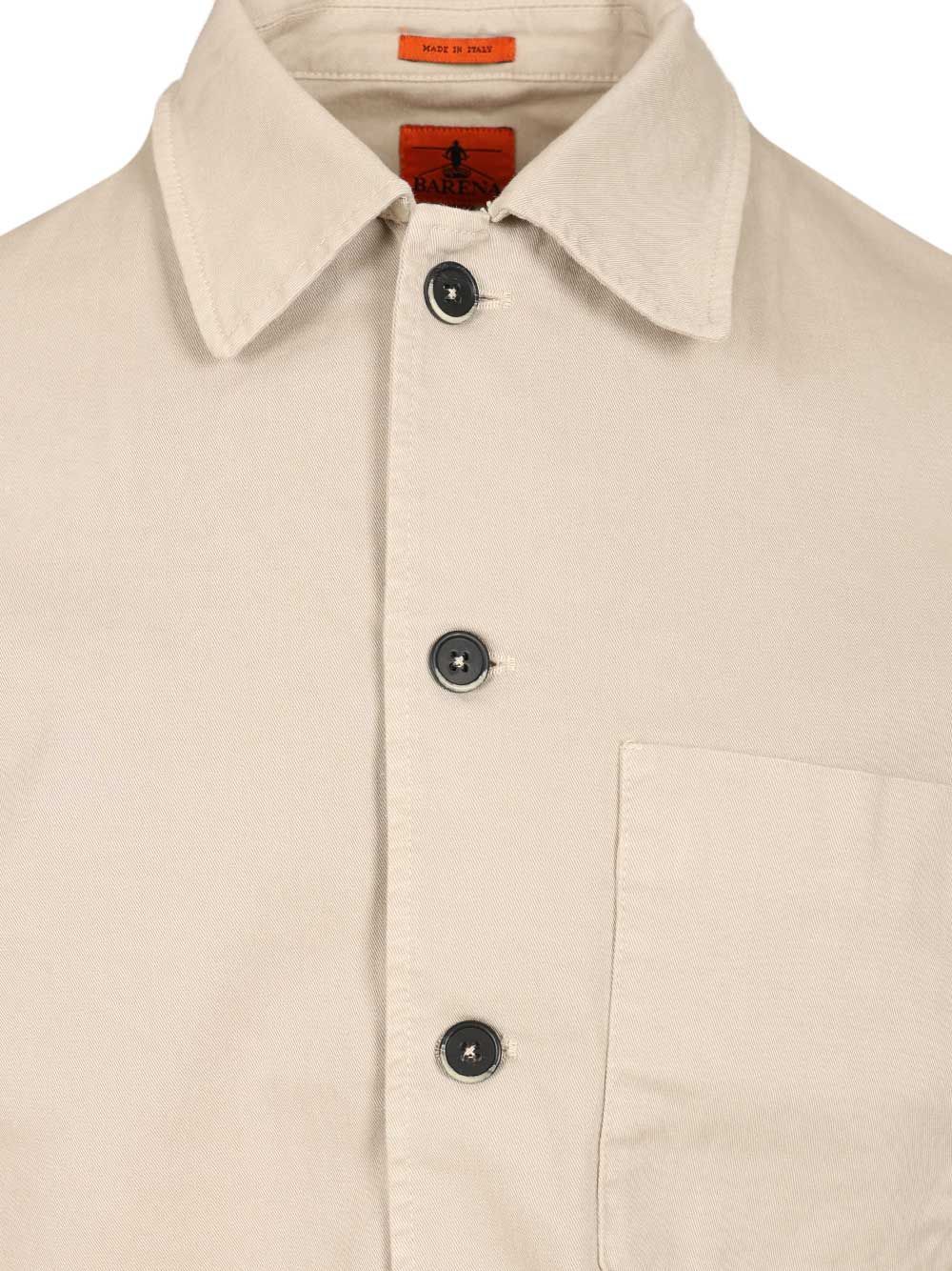 Barena Venezia Cedrone Traverso Shirts Black In Neutral
