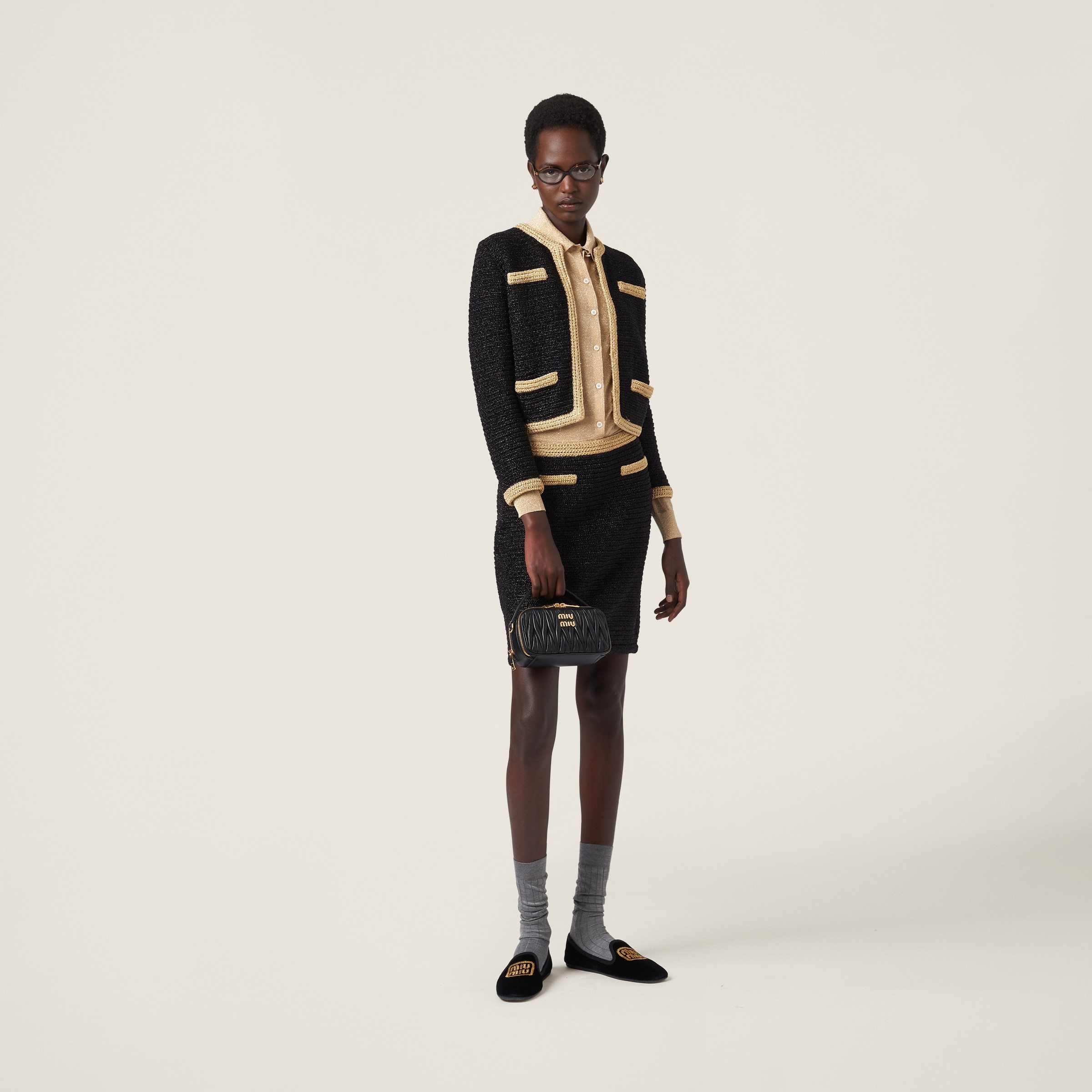 Miu Miu Jerseys In Black