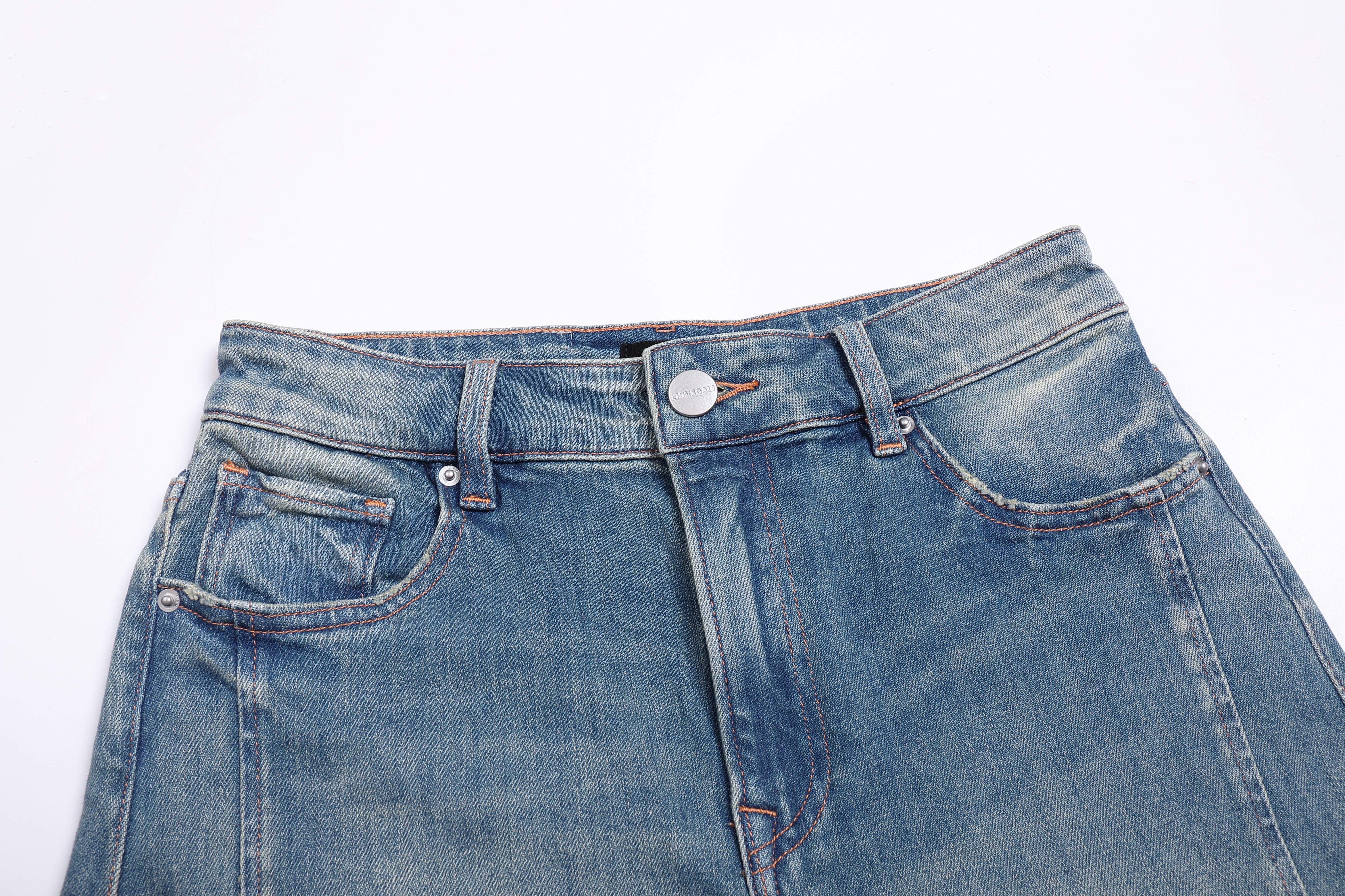 Liuregali Wide-legged Jeans In Gray