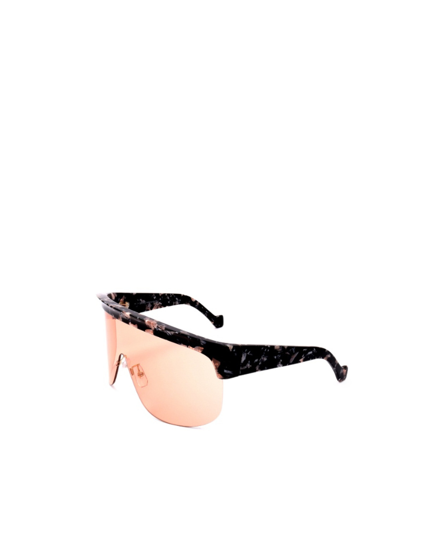 Loewe Shield-frame Sunglasses In Nude