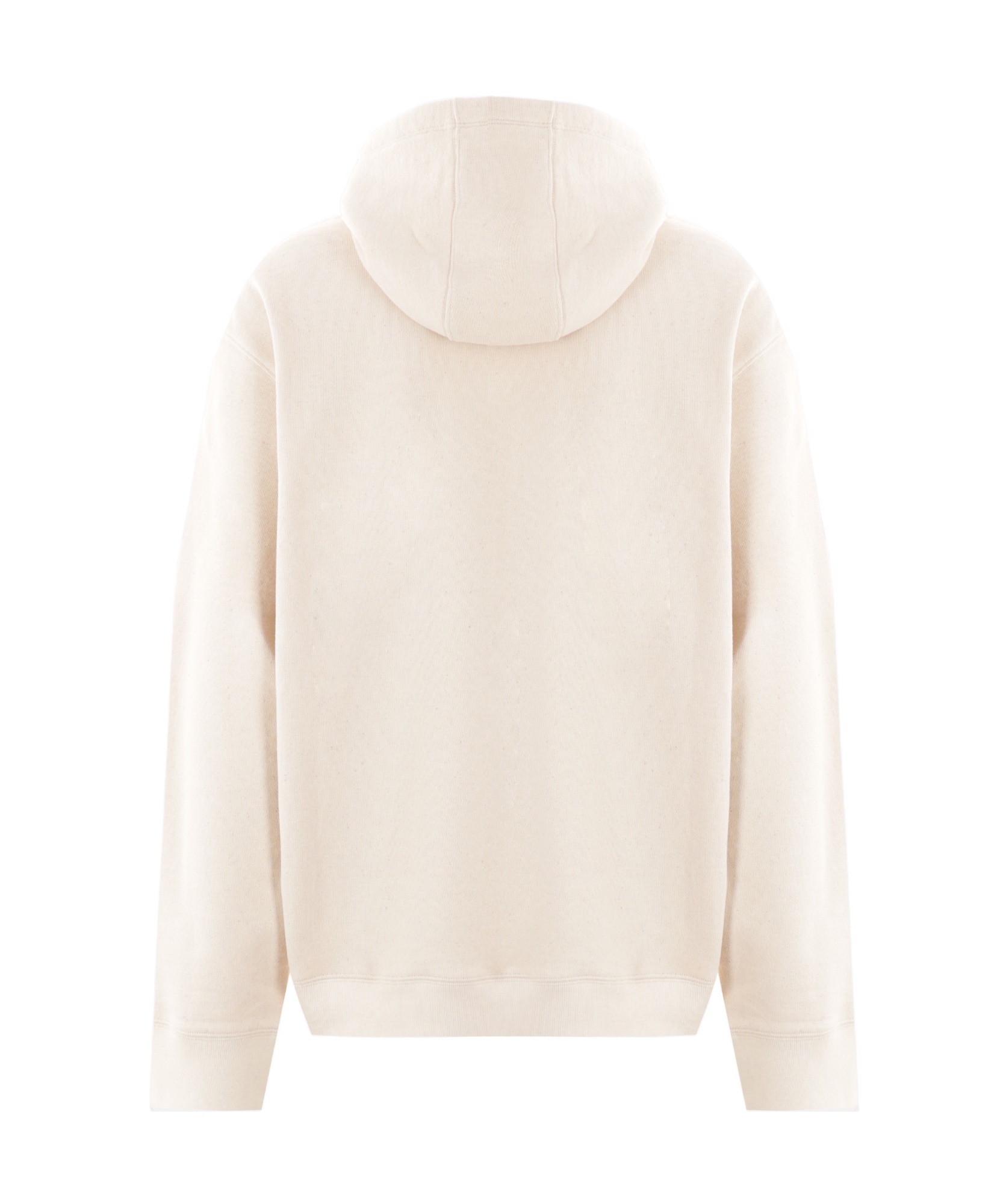 PRADA PRADA LOGO PATCH DRAWSTRING HOODIE