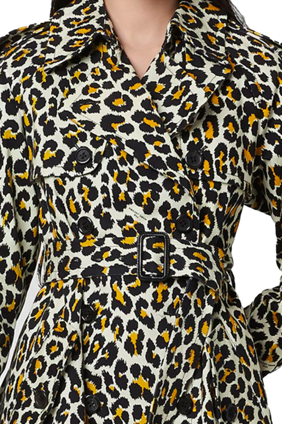Marc Jacobs Leopard-print Trench Coat In Animal Print
