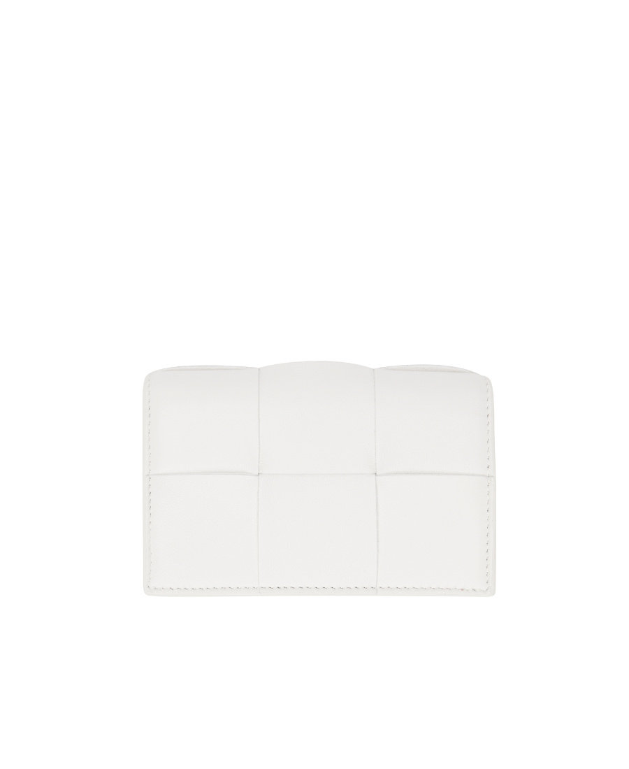 Bottega Veneta Cassette Business Card Package In White