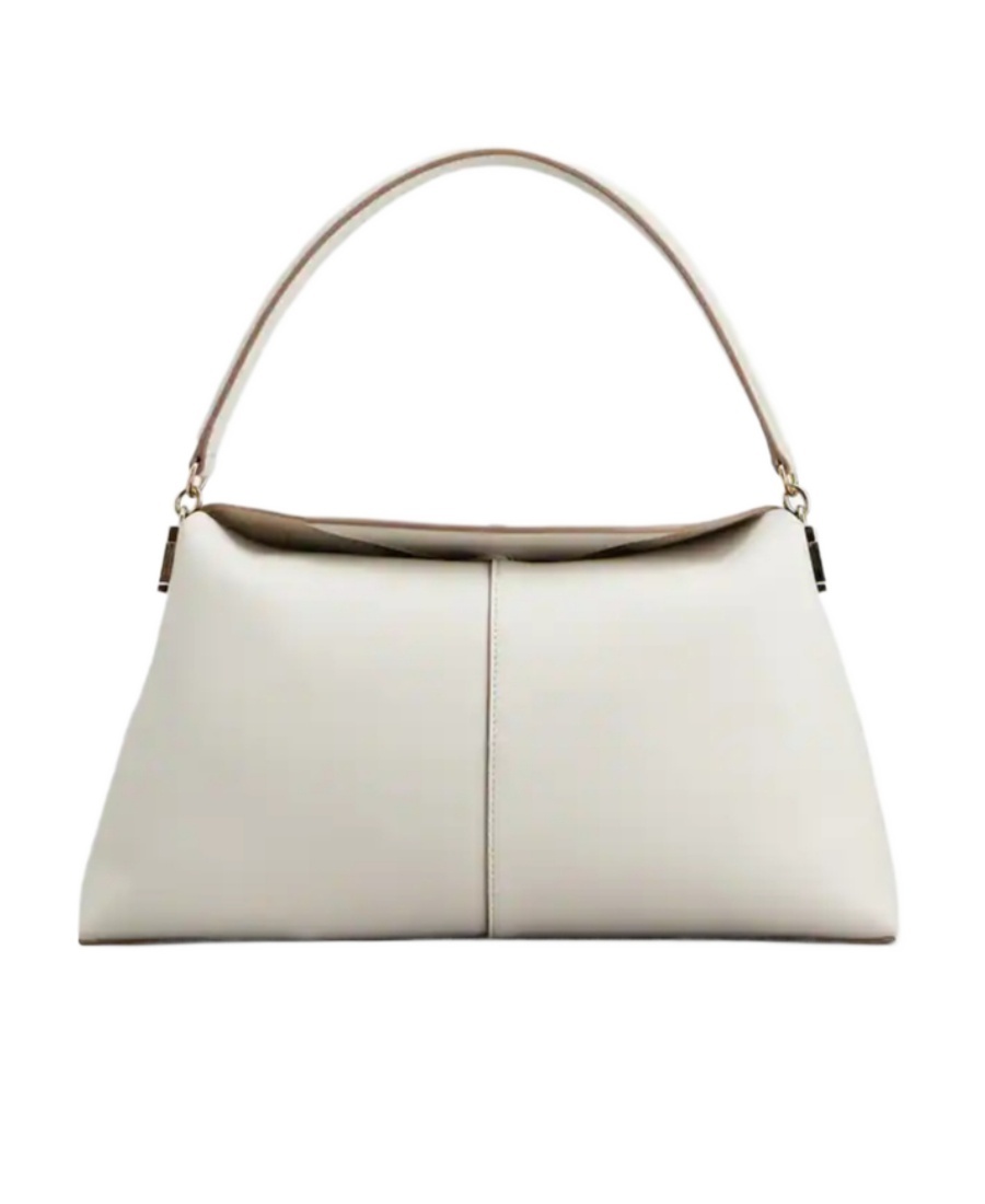 Tod's T Case Logo-plaque Shoulder Bag In White