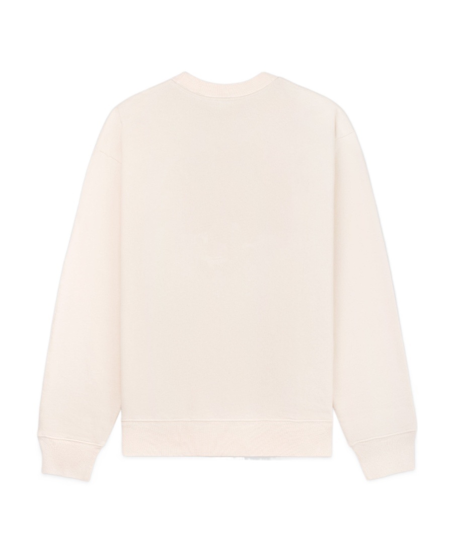 Sporty And Rich Wellness Logo-print Sweatshirt In White
