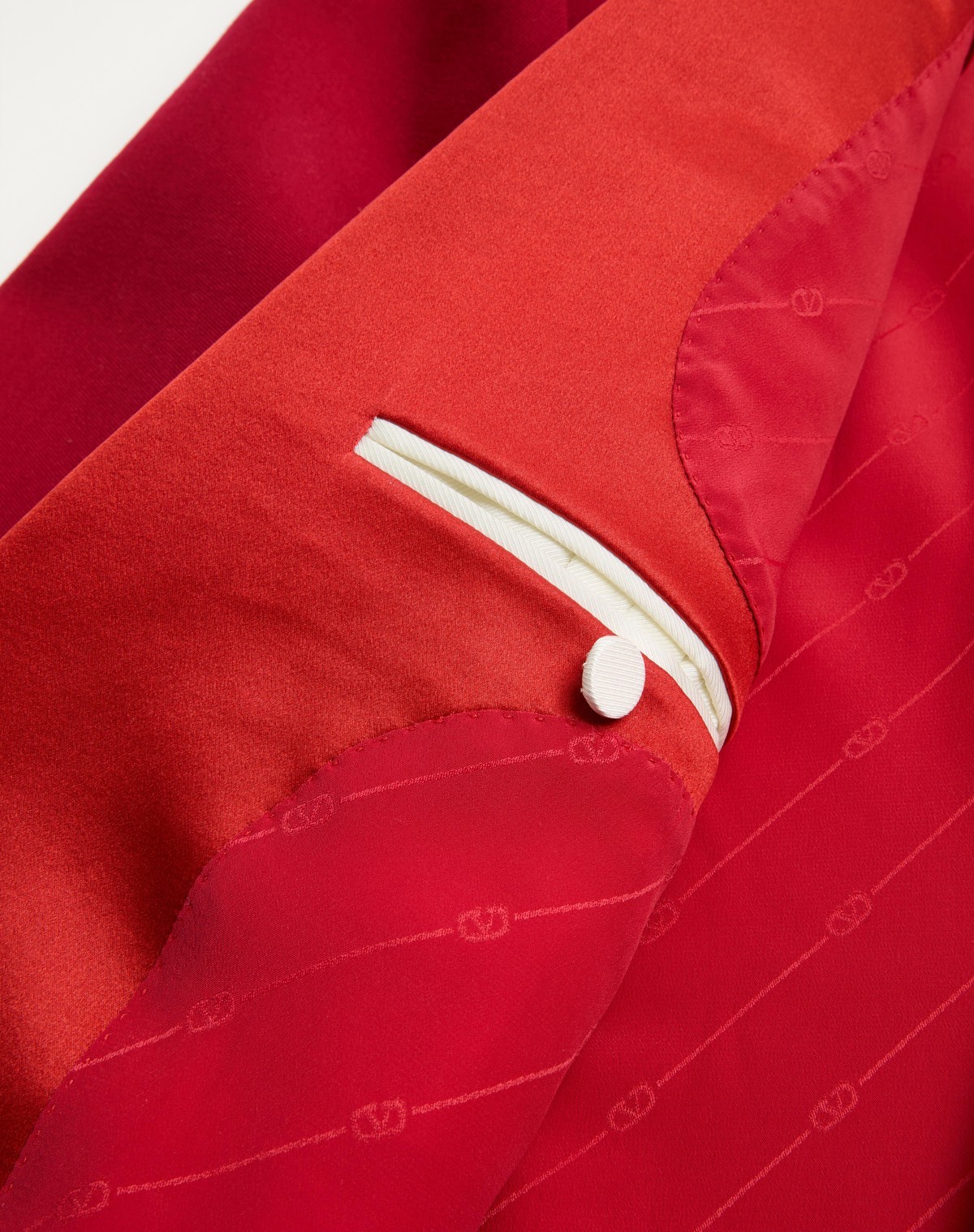 Valentino Man Red Blazers In Red
