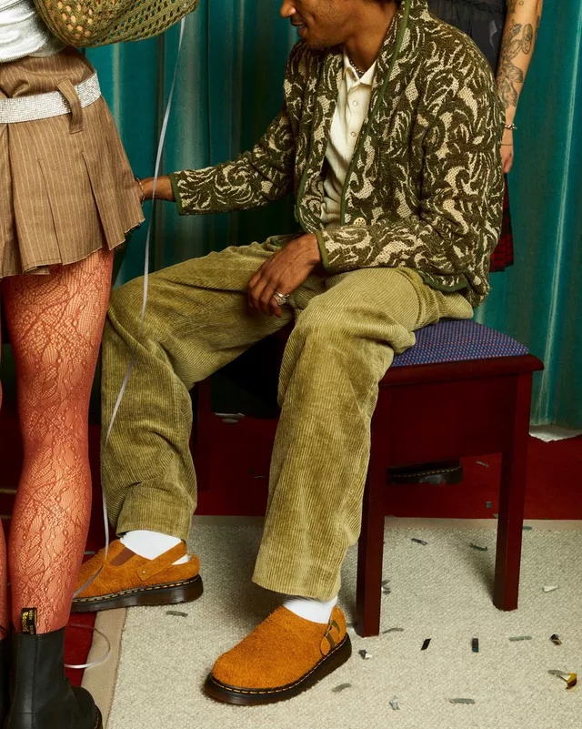 Dr. Martens' Dr. Martens Isham Slip-on Mules In Brown
