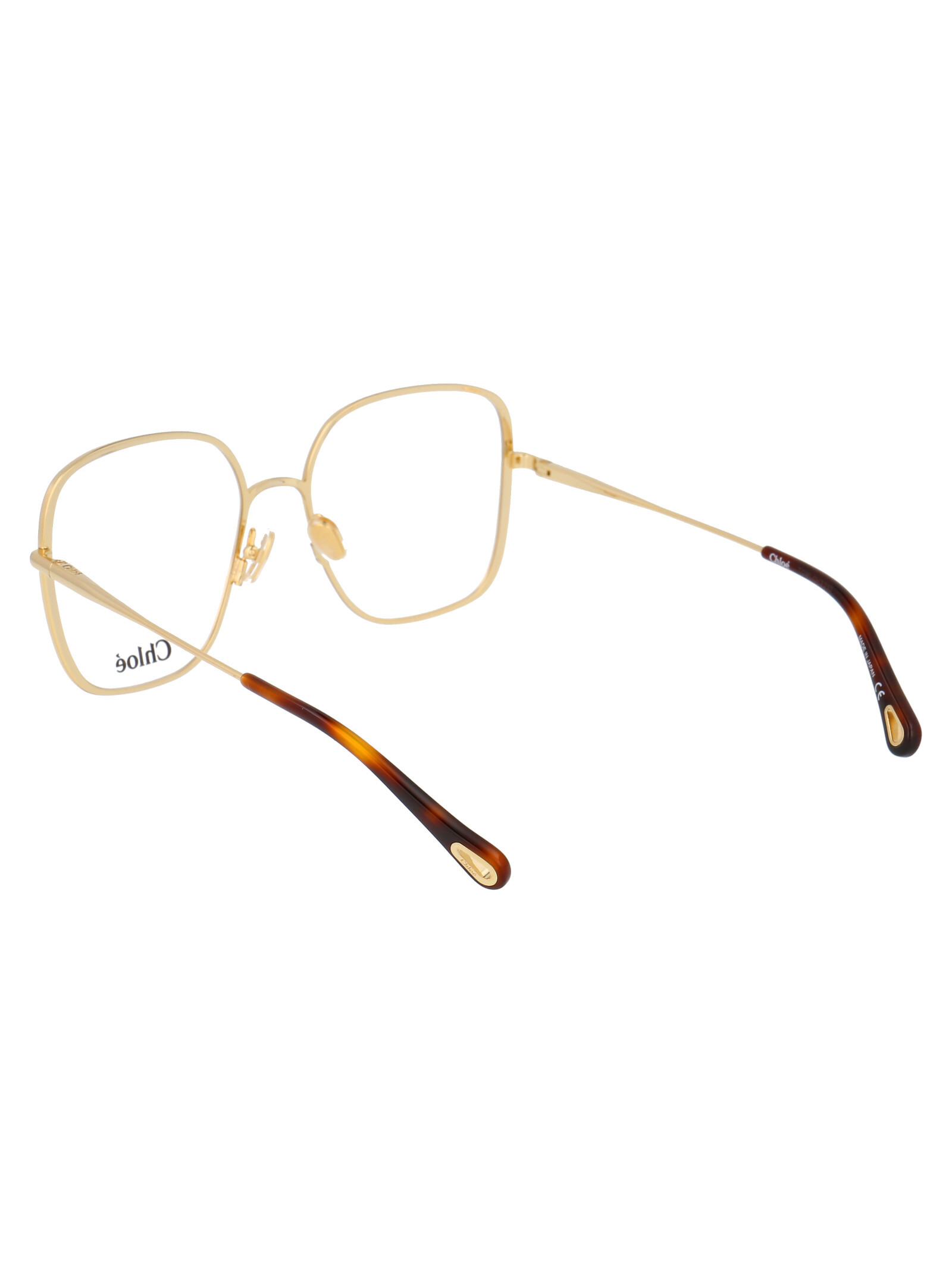 Chloé Oversize-frame Glasses In Nude