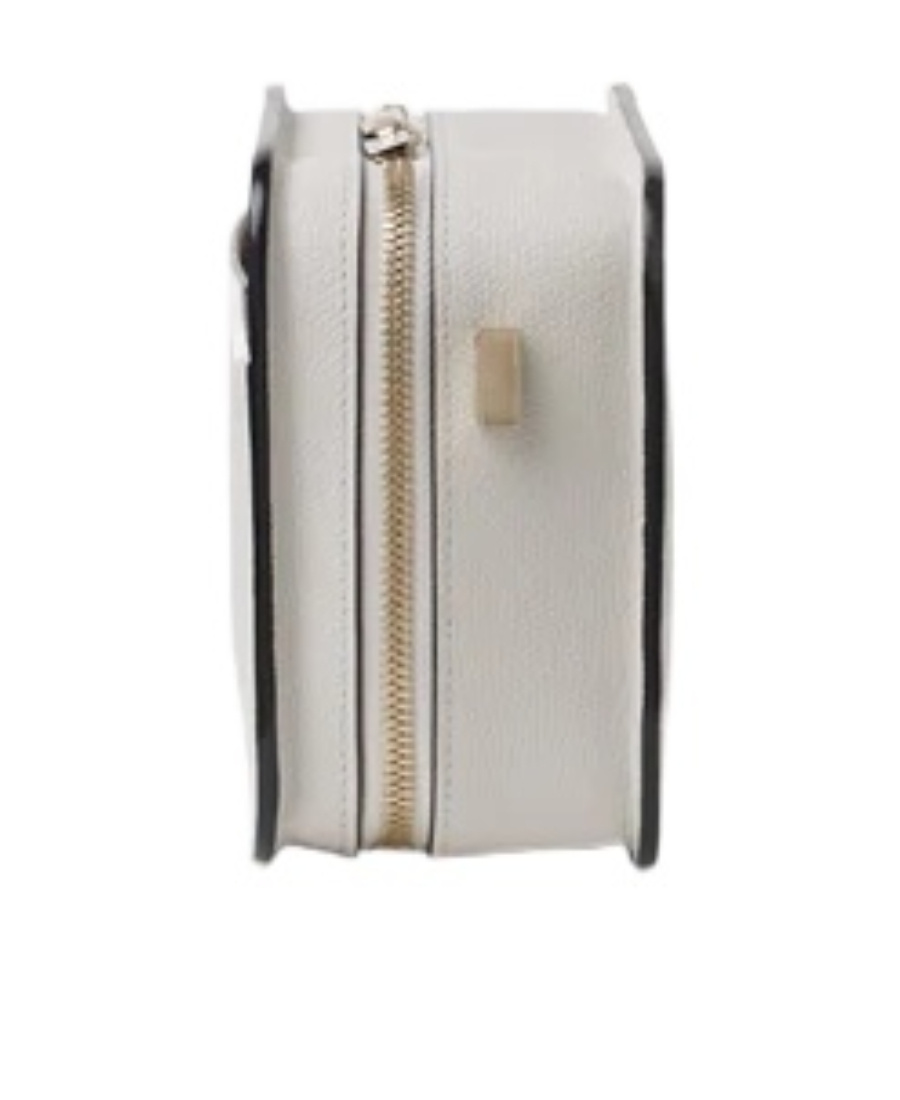 Valextra Logo Shoulder Bag In Gray