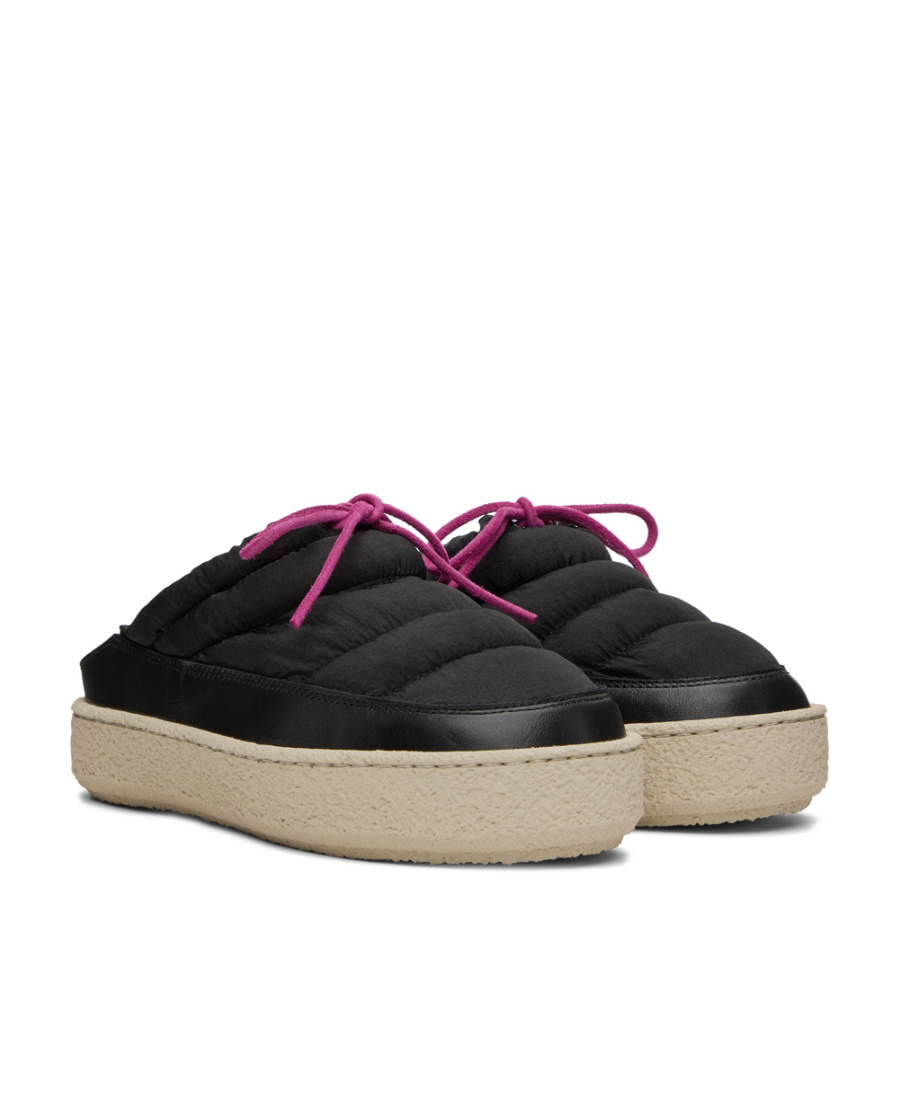 Isabel Marant Black Zikee Slippers In Black
