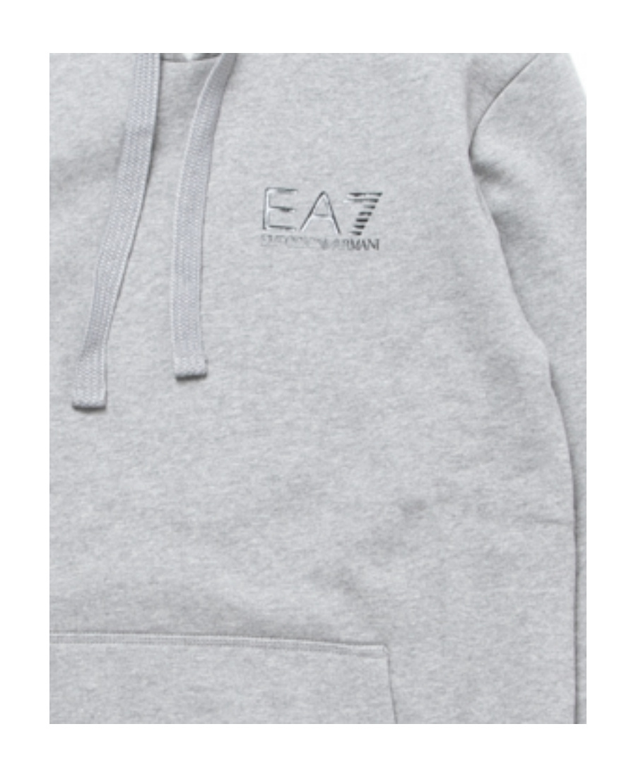 EA7 LOGO HOODED SWEATER
