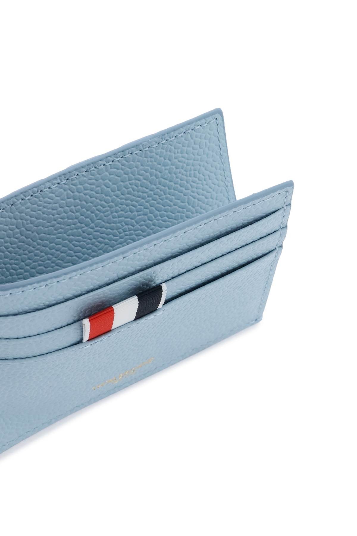 Thom Browne Logo Detailed Card Holder In Blue