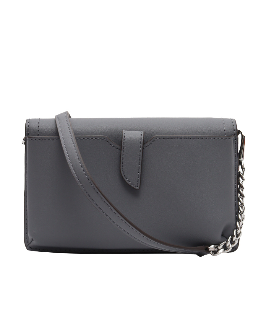 Michael Kors Super-small Satchel With Logo In Black