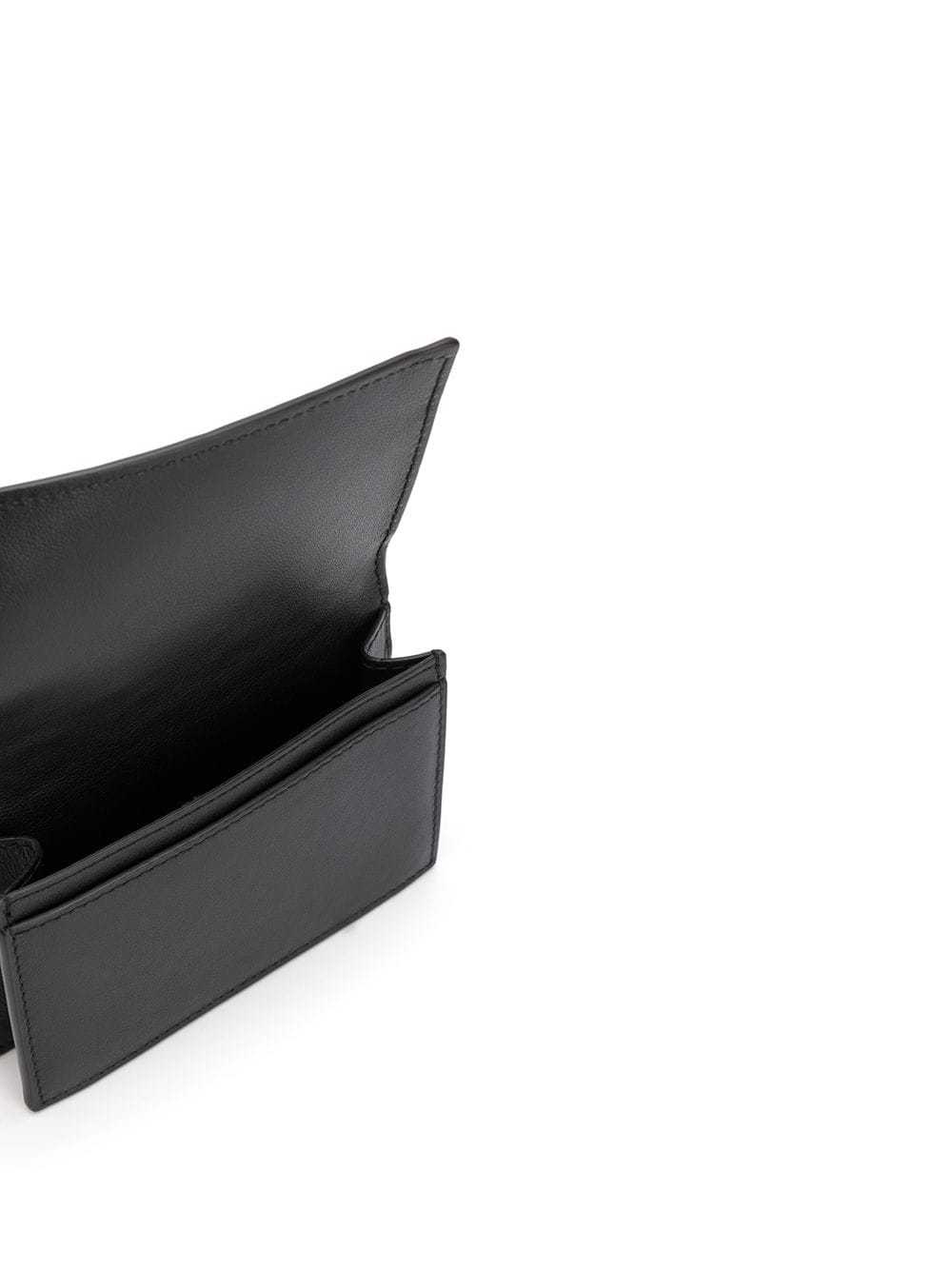 Bottega Veneta Intrecciato Folding Wallet In Black
