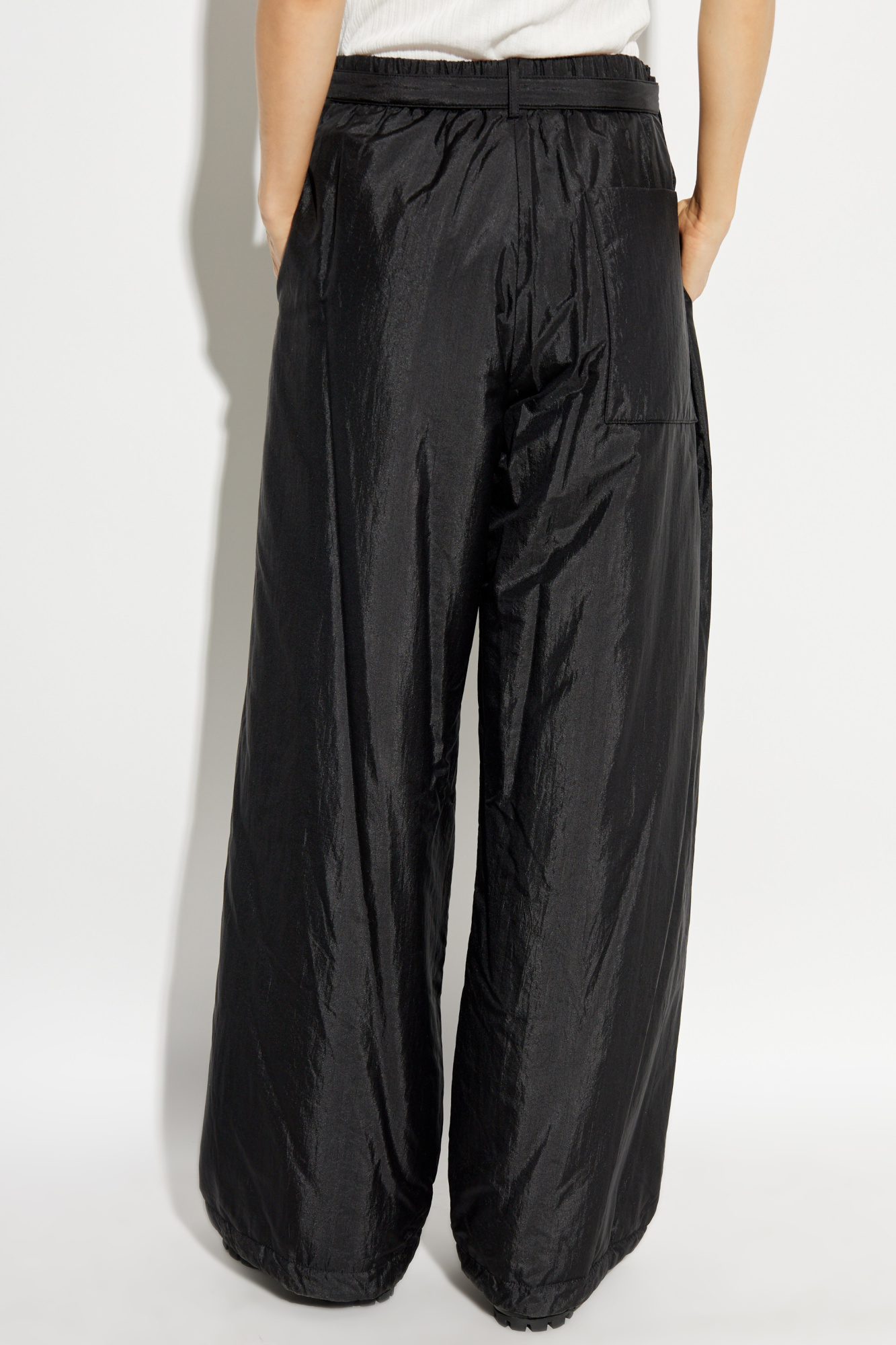 Jil Sander Wide-leg Trousers In Black