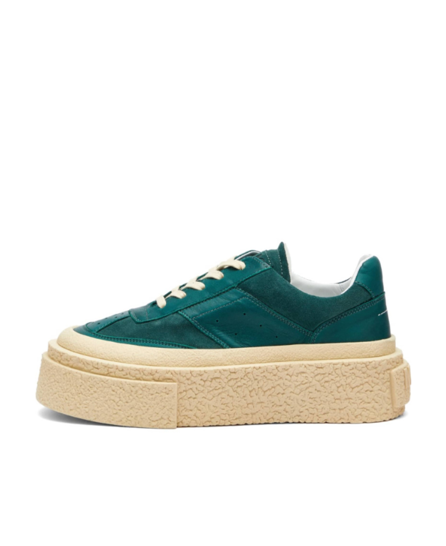 Mm6 Maison Margiela Low-top Leisure Sneakers In Nude