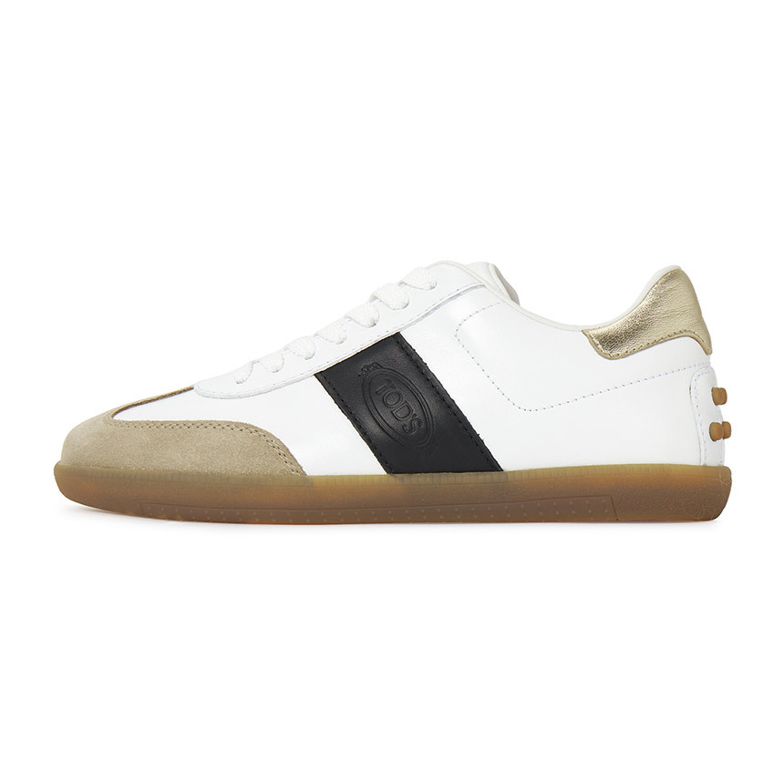 Tod's Lace-up Low-top Sneakers In White