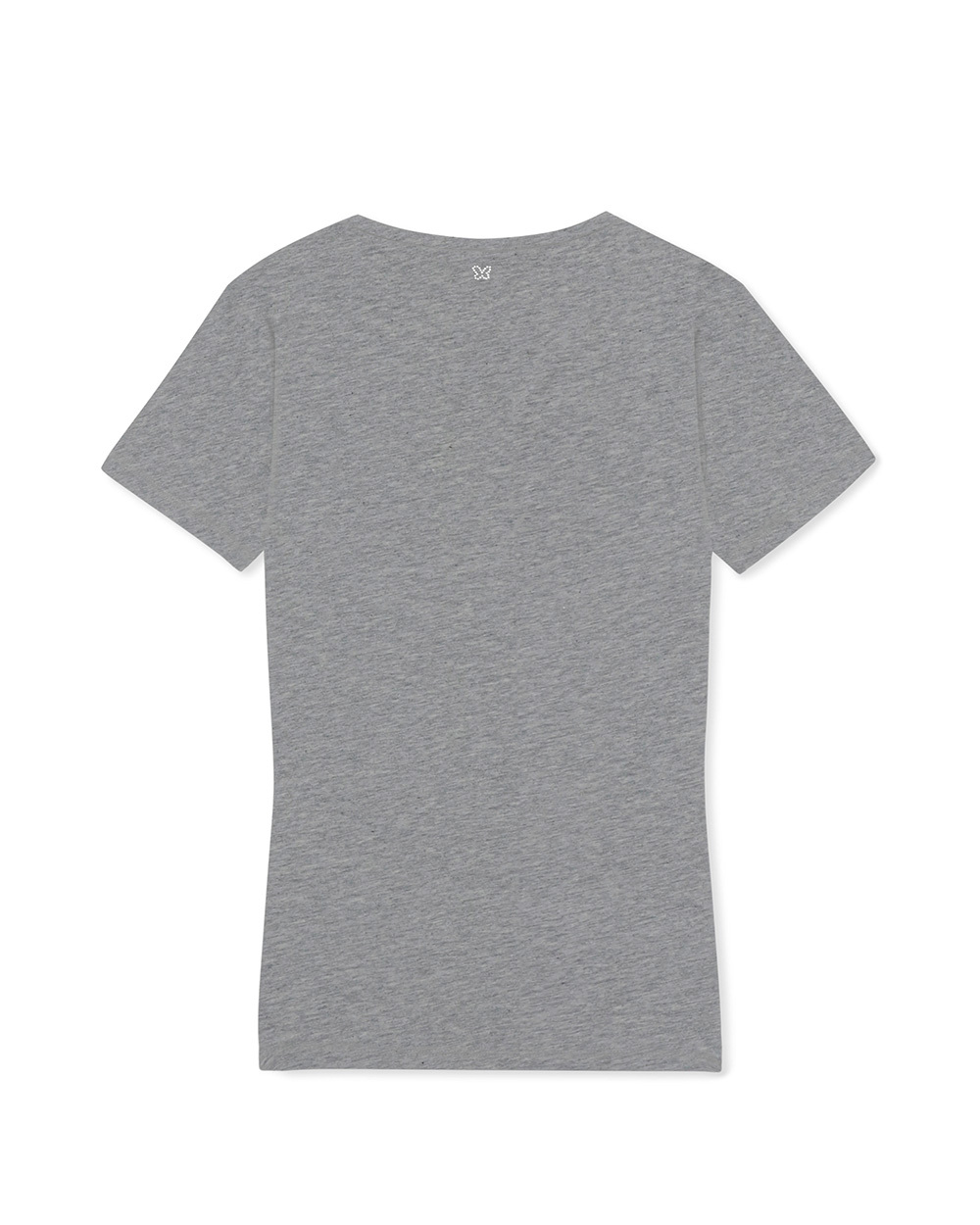 Weekend Max Mara T-shirt With Round Neck And Short Sleeves In Gray