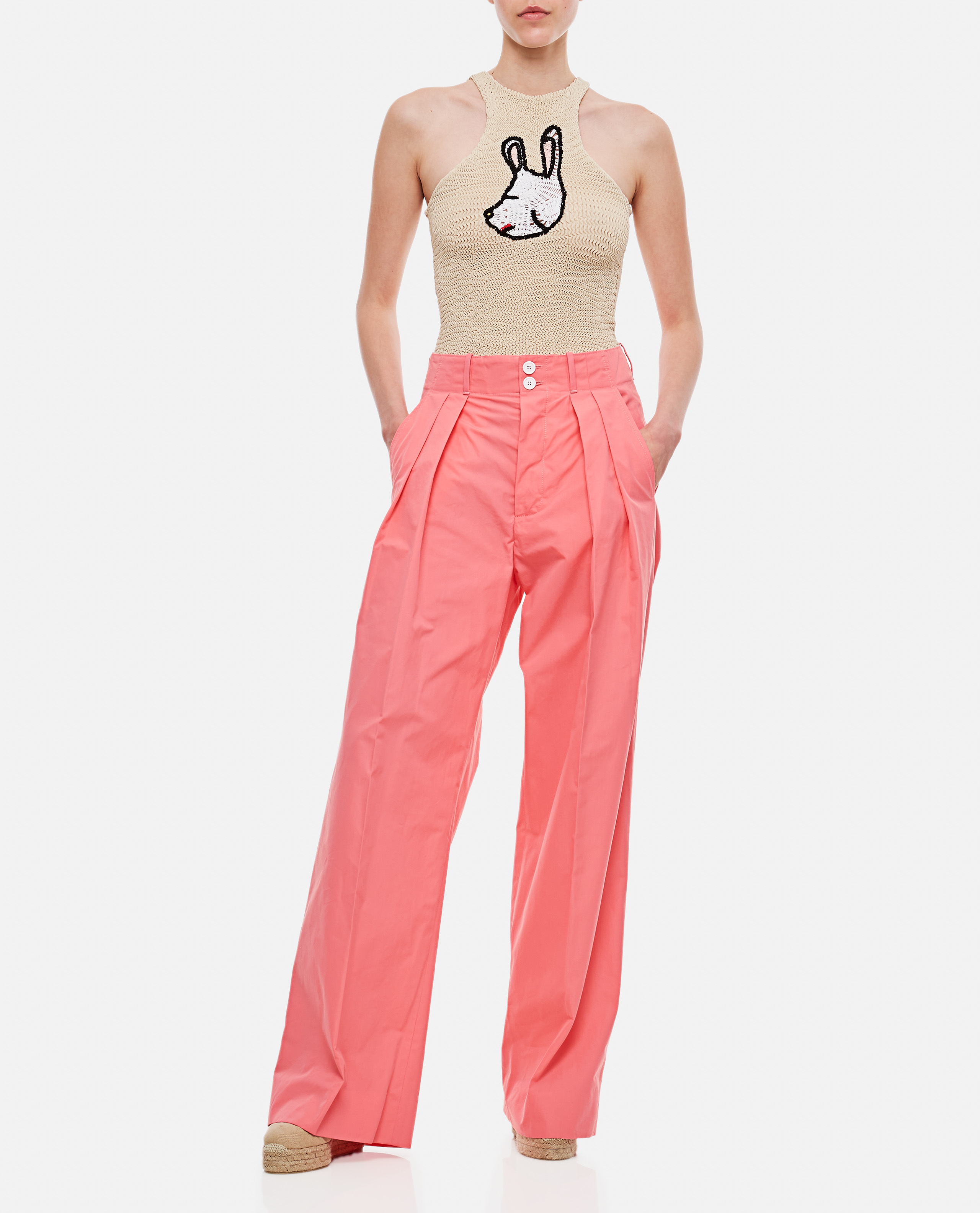 Stella Mccartney Logo Vest In White