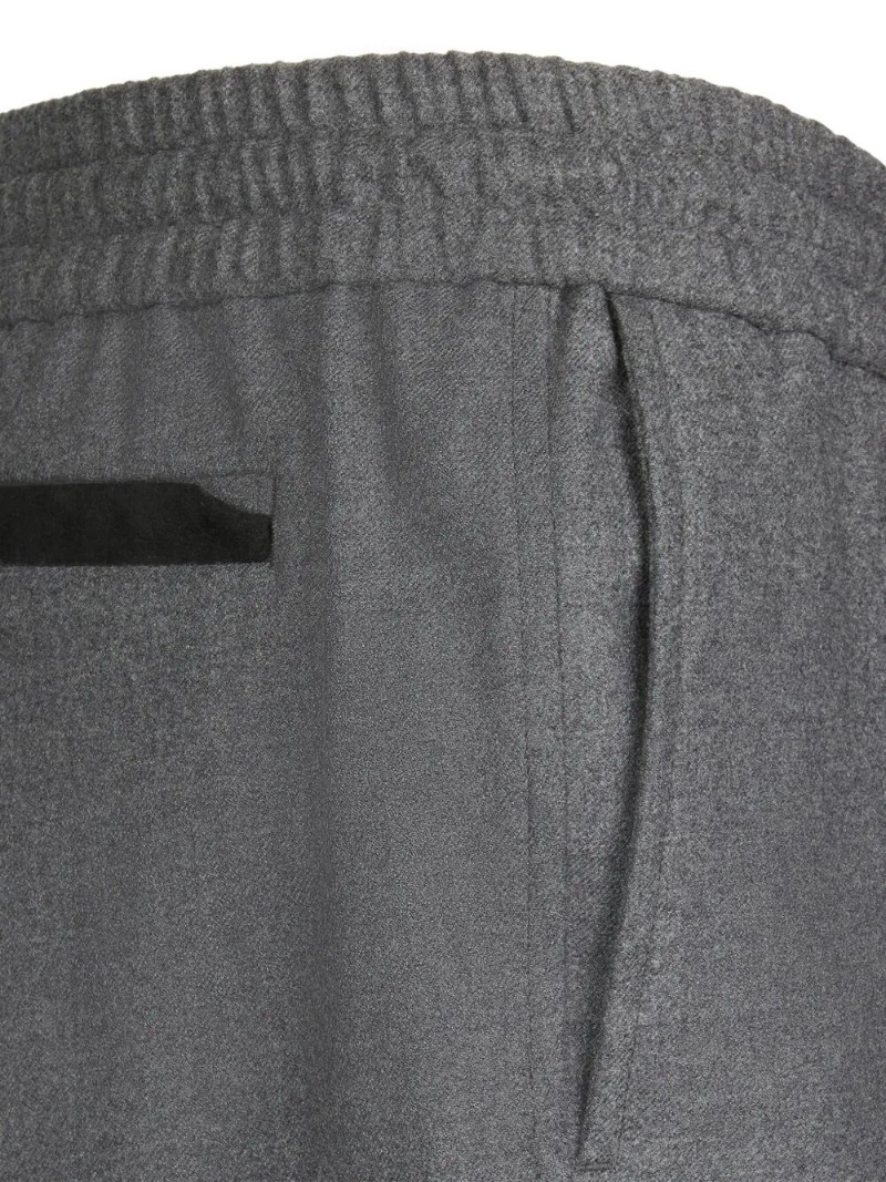 Sease Mindset Elasticated-waist Trousers In Black