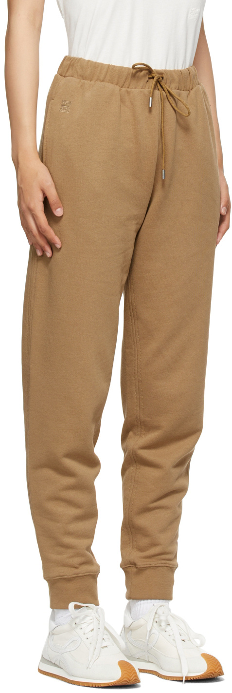 Totême Tawny Logo Sweatpants In Brown