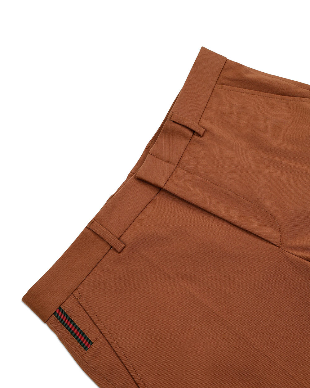 Gucci Tapered Casual Pants In Brown