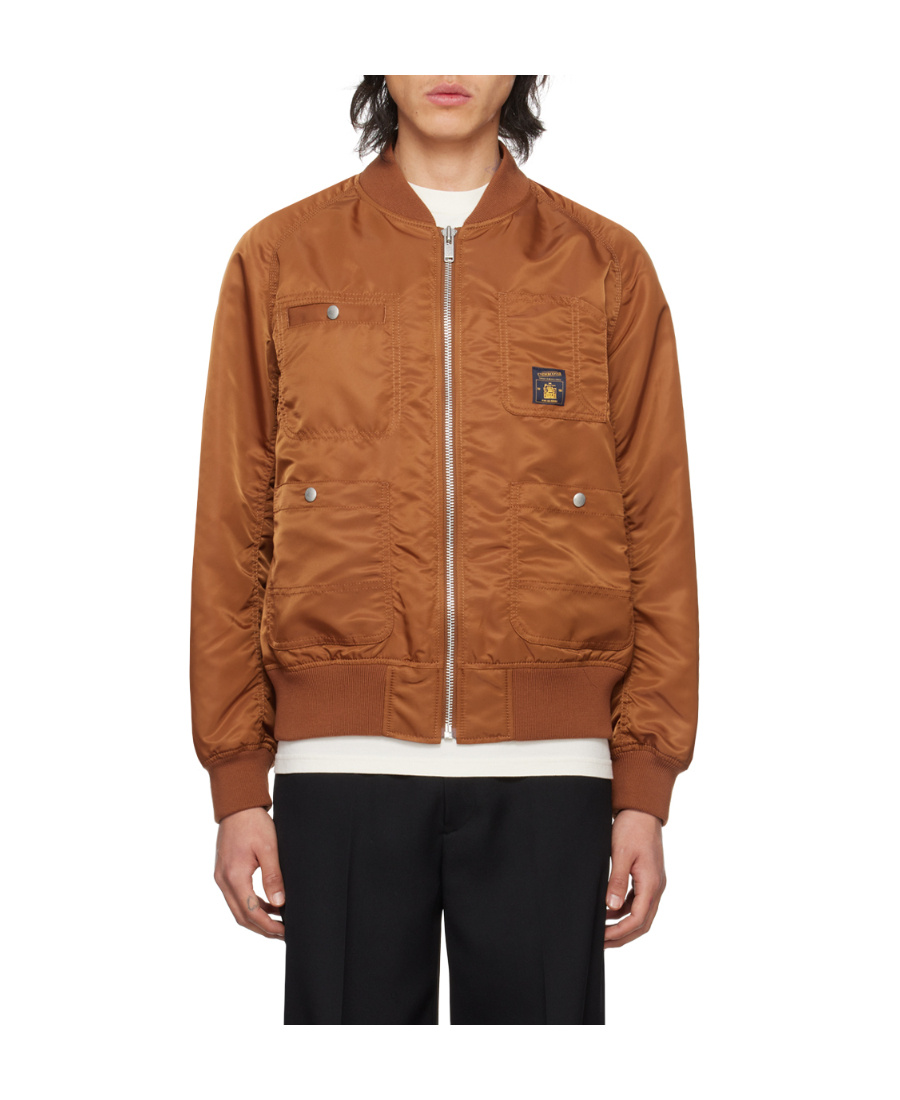 Undercover Cotton-padded Suit With Shoulder Cuff Collar In Brown